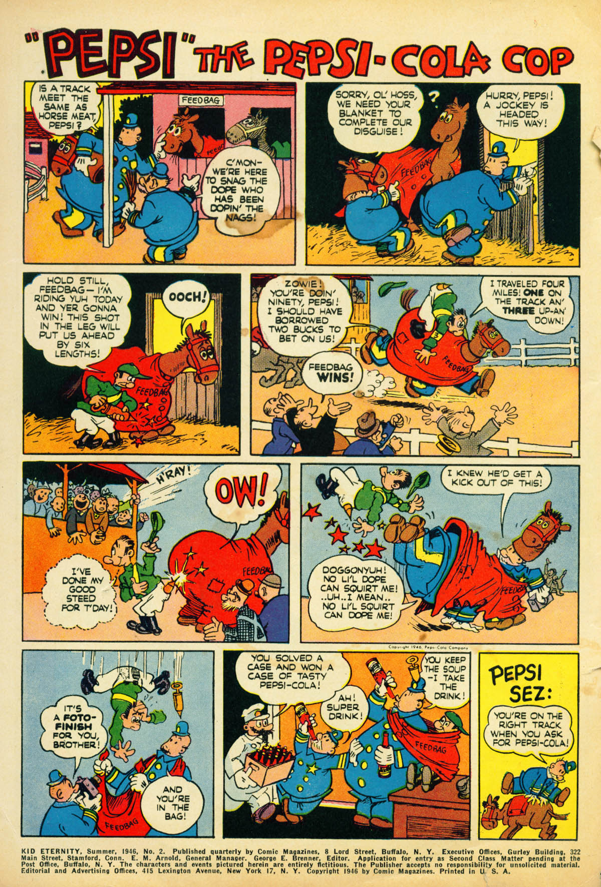 Read online Kid Eternity (1946) comic -  Issue #2 - 2