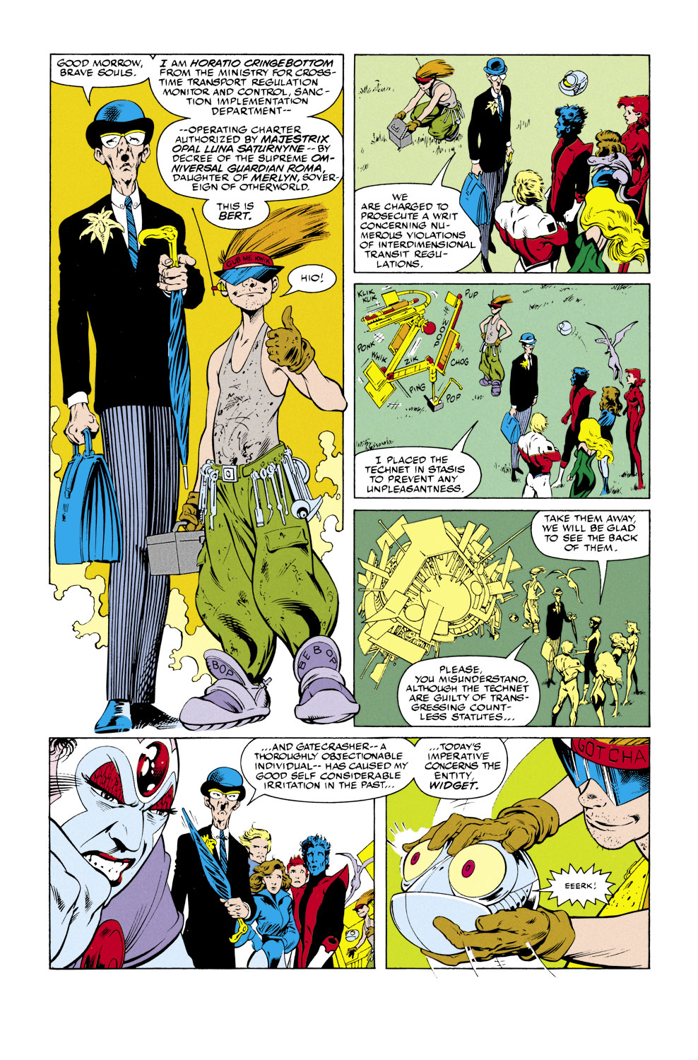Read online Excalibur (1988) comic -  Issue #42 - 12