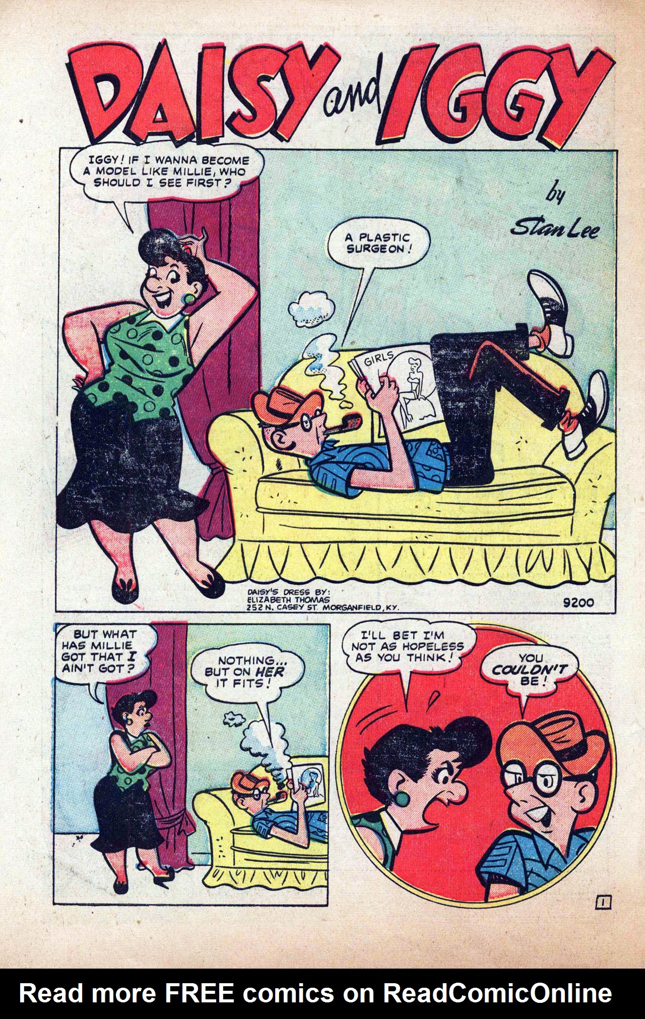 Read online Millie the Model comic -  Issue #32 - 10