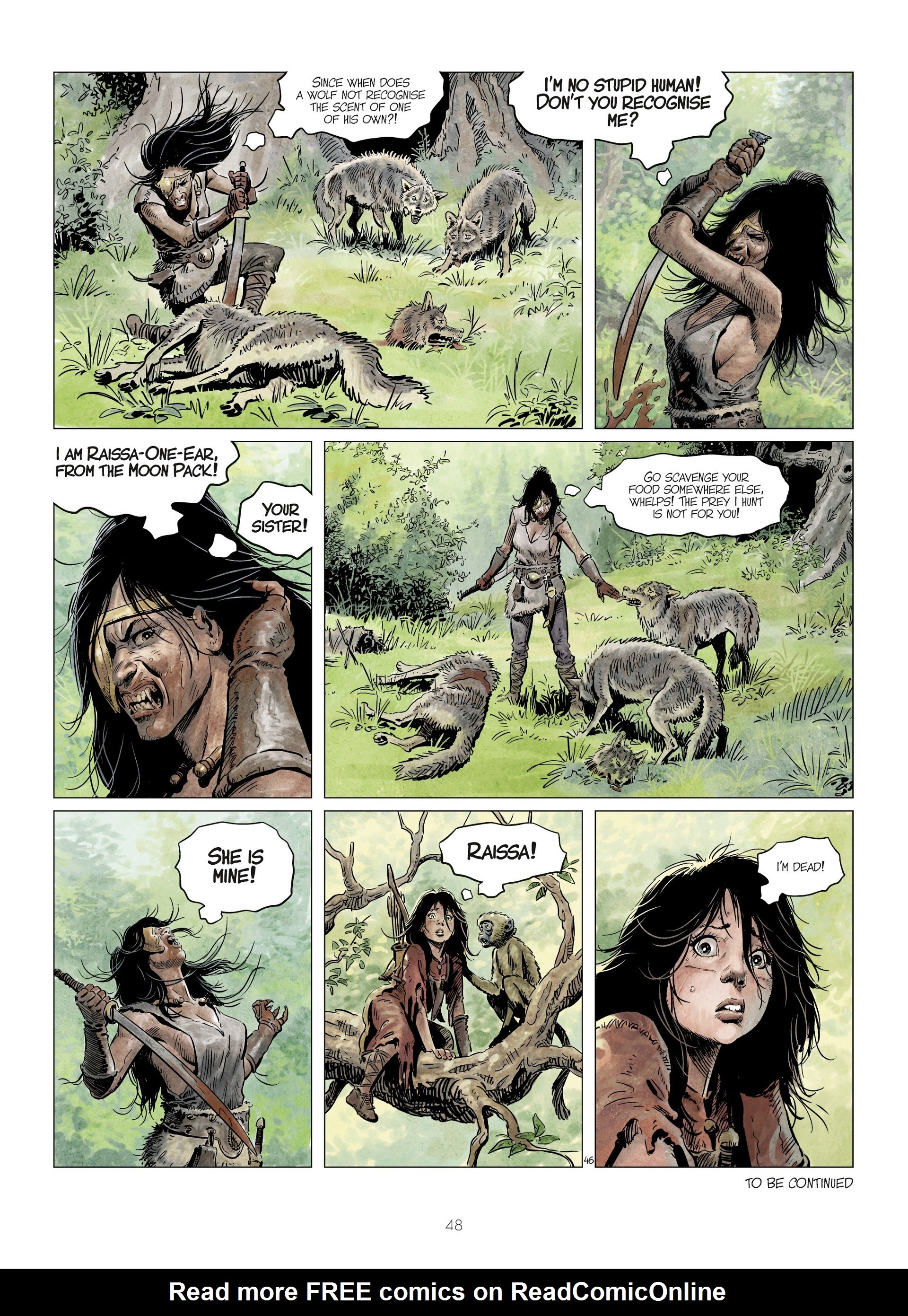 Read online The World of Thorgal: Wolfcub comic -  Issue #4 - 50