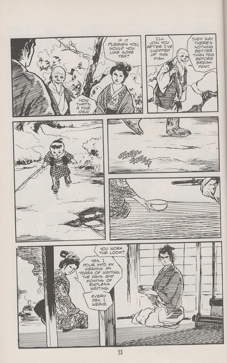 Read online Lone Wolf and Cub comic -  Issue #27 - 30