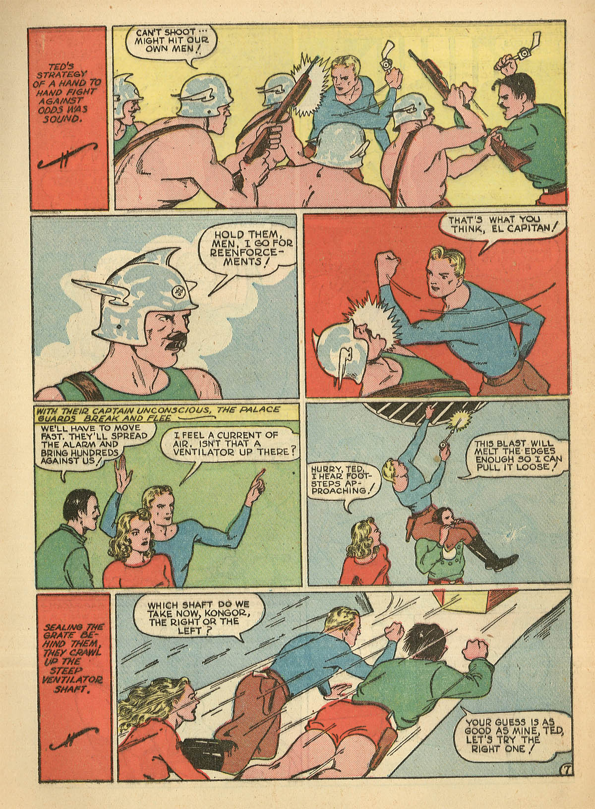 Read online Exciting Comics comic -  Issue #8 - 17