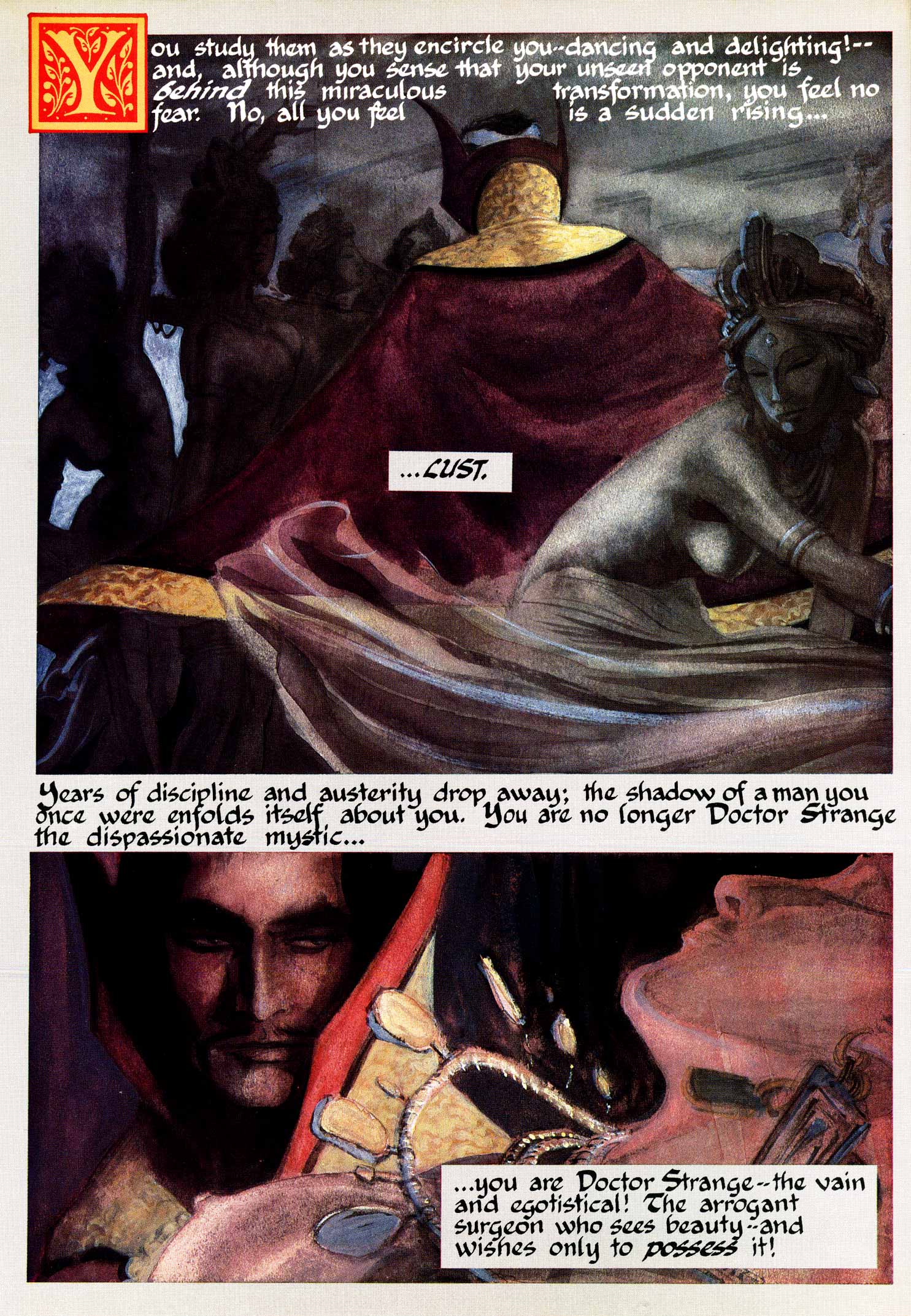Read online Marvel Graphic Novel comic -  Issue #23 - Dr. Strange Into Shamballa - 39