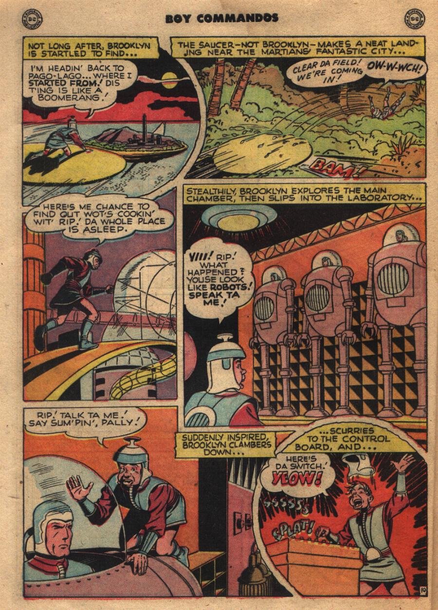 Read online Boy Commandos comic -  Issue #26 - 12