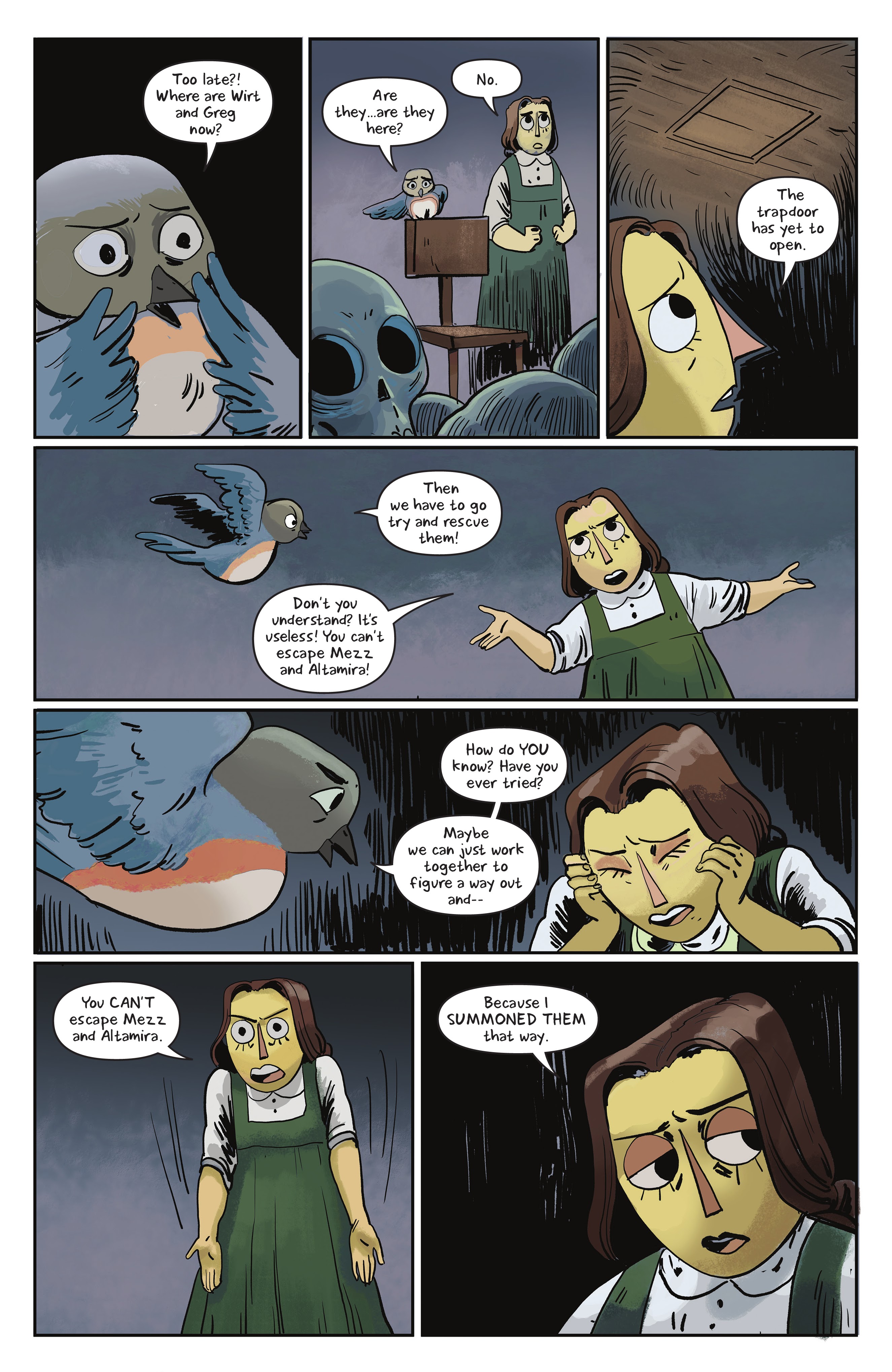 Read online Over the Garden Wall: Soulful Symphonies comic -  Issue # TPB - 83