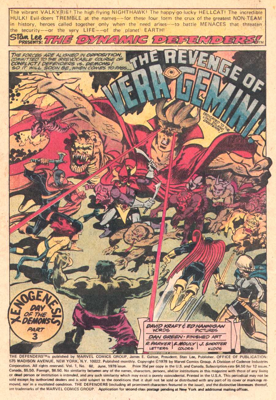 The Defenders (1972) Issue #60 #61 - English 2