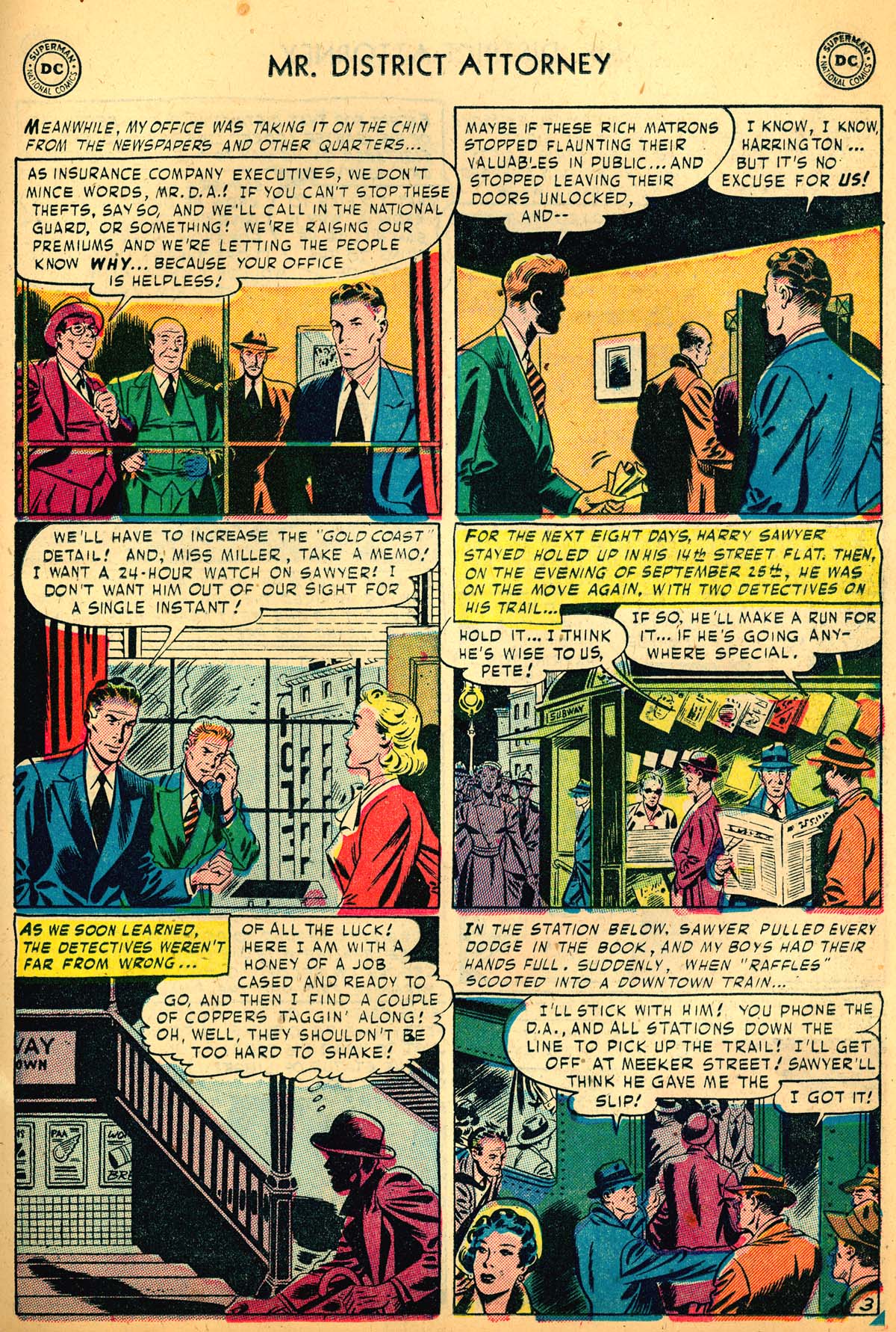 Read online Mr. District Attorney comic -  Issue #30 - 15