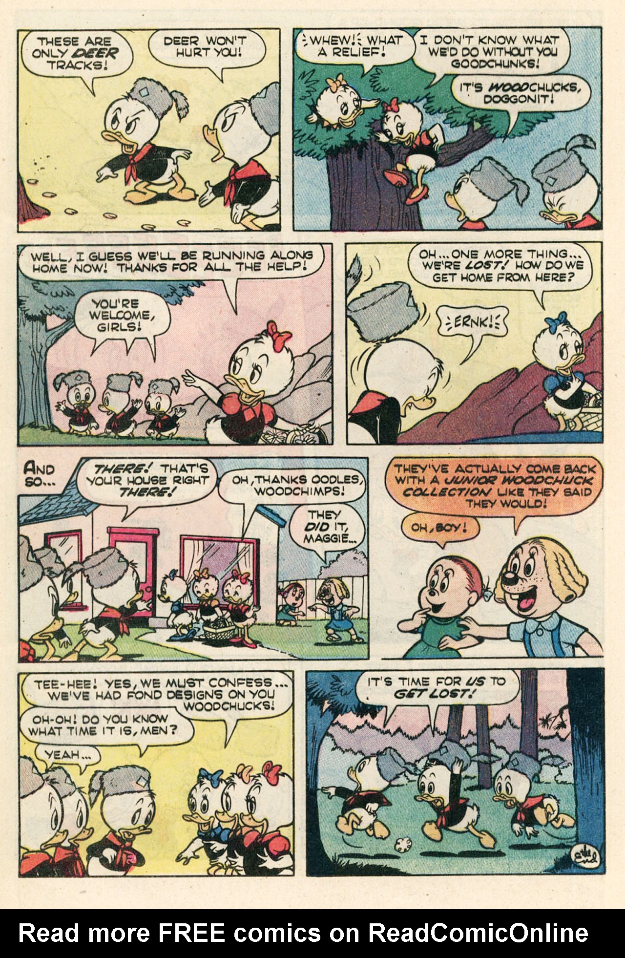 Read online Huey, Dewey, and Louie Junior Woodchucks comic -  Issue #80 - 20