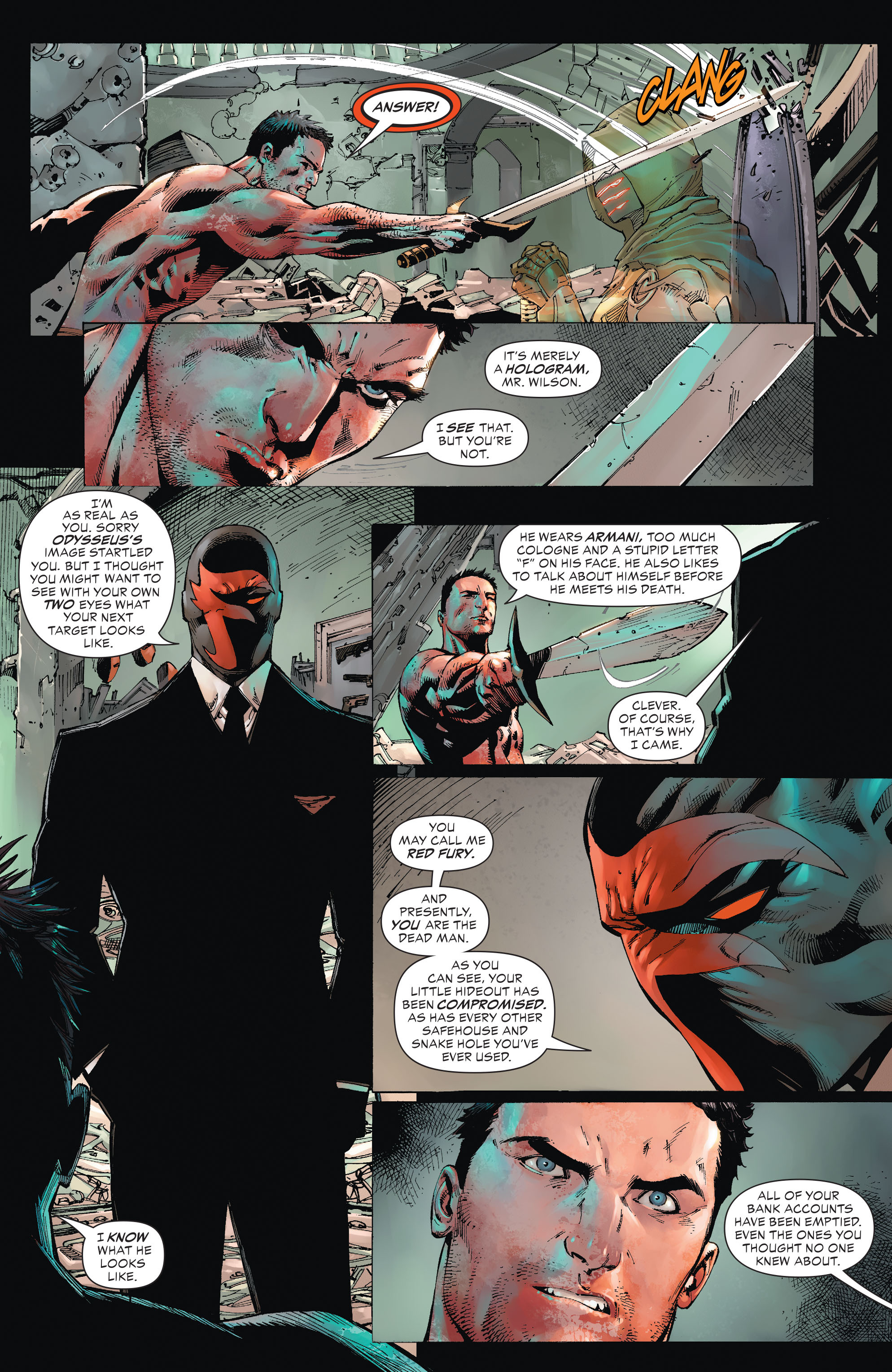 Read online Deathstroke: Gods of War comic -  Issue # TPB - 28