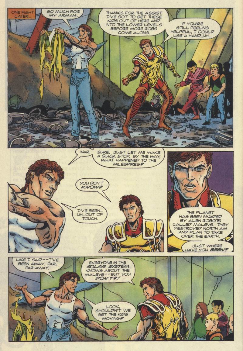 Read online Magnus Robot Fighter (1991) comic -  Issue #33 - 9