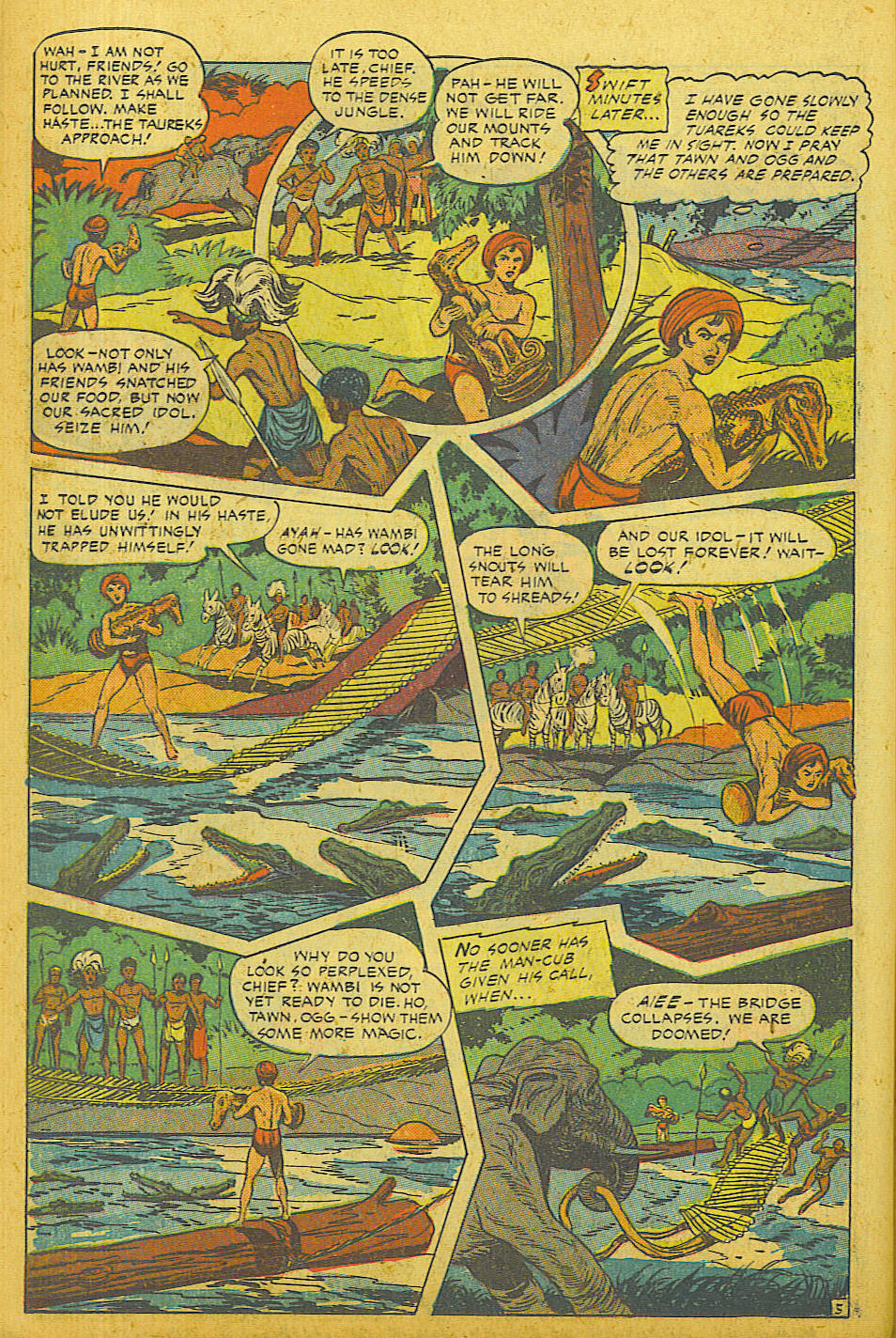 Read online Jungle Comics comic -  Issue #136 - 29