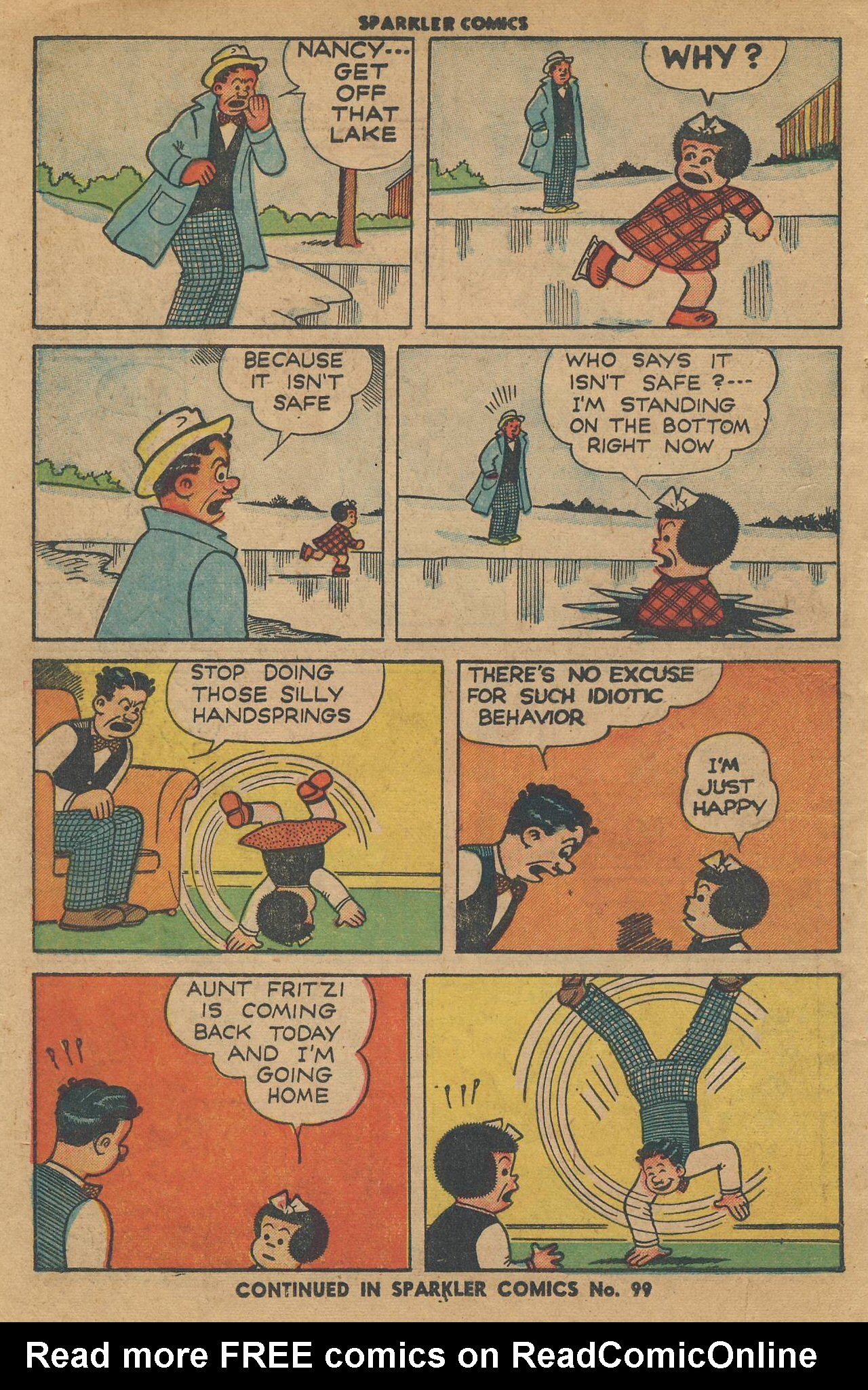 Read online Sparkler Comics comic -  Issue #98 - 22