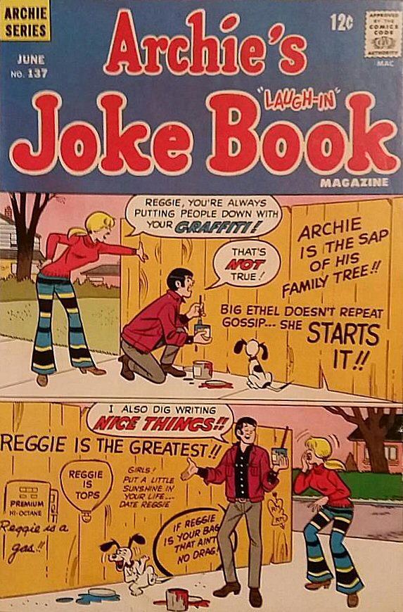 Read online Archie's Joke Book Magazine comic -  Issue #137 - 1