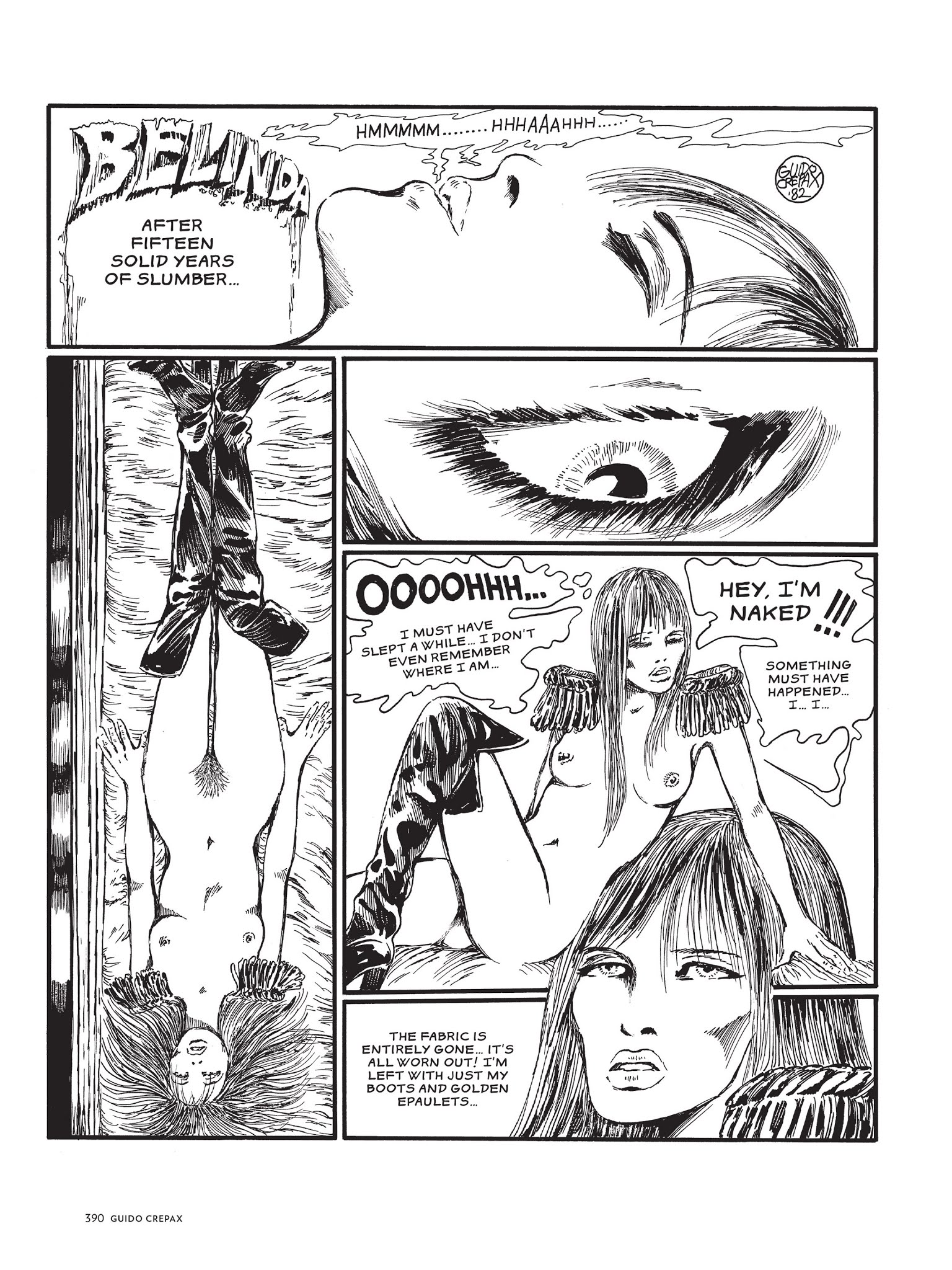 Read online The Complete Crepax comic -  Issue # TPB 2 - 376