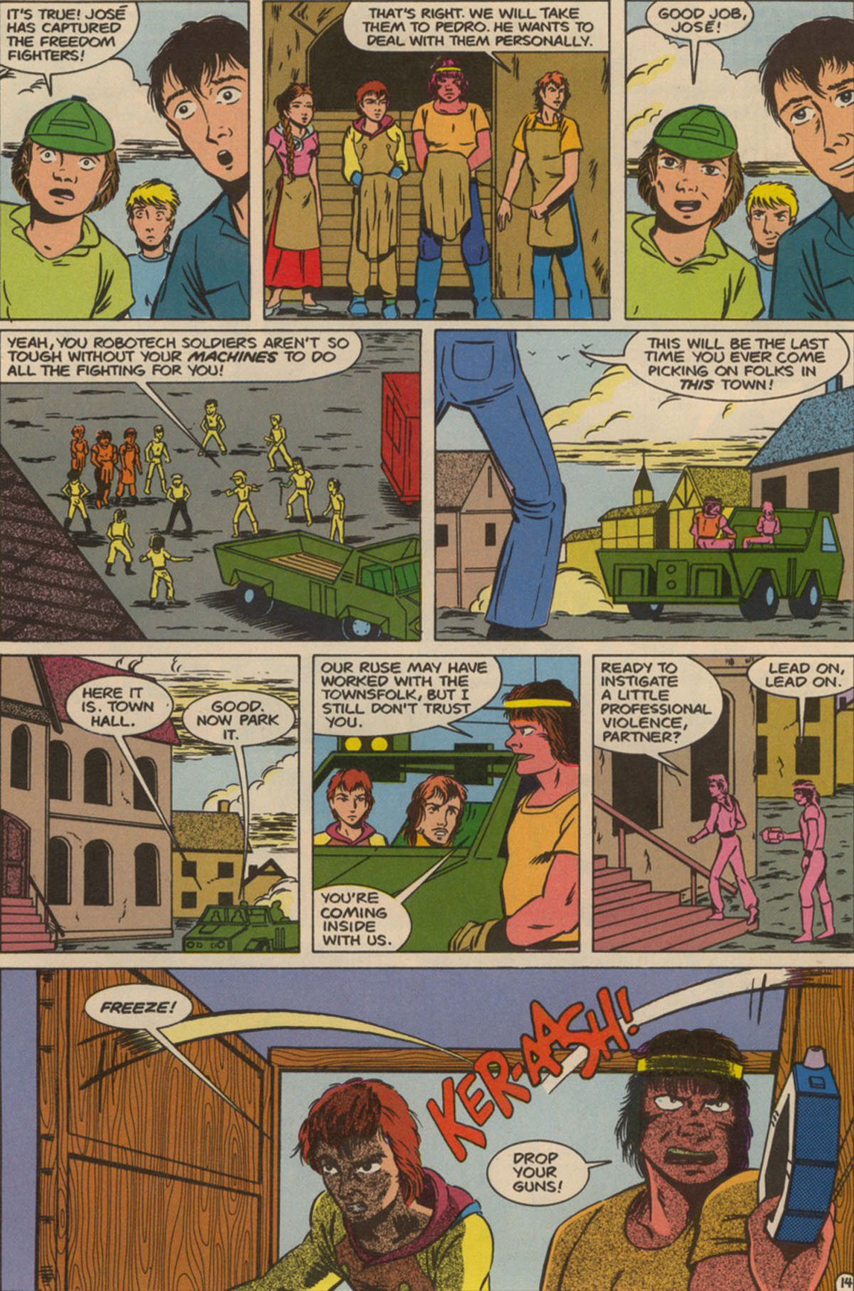 Read online Robotech The New Generation comic -  Issue #7 - 18