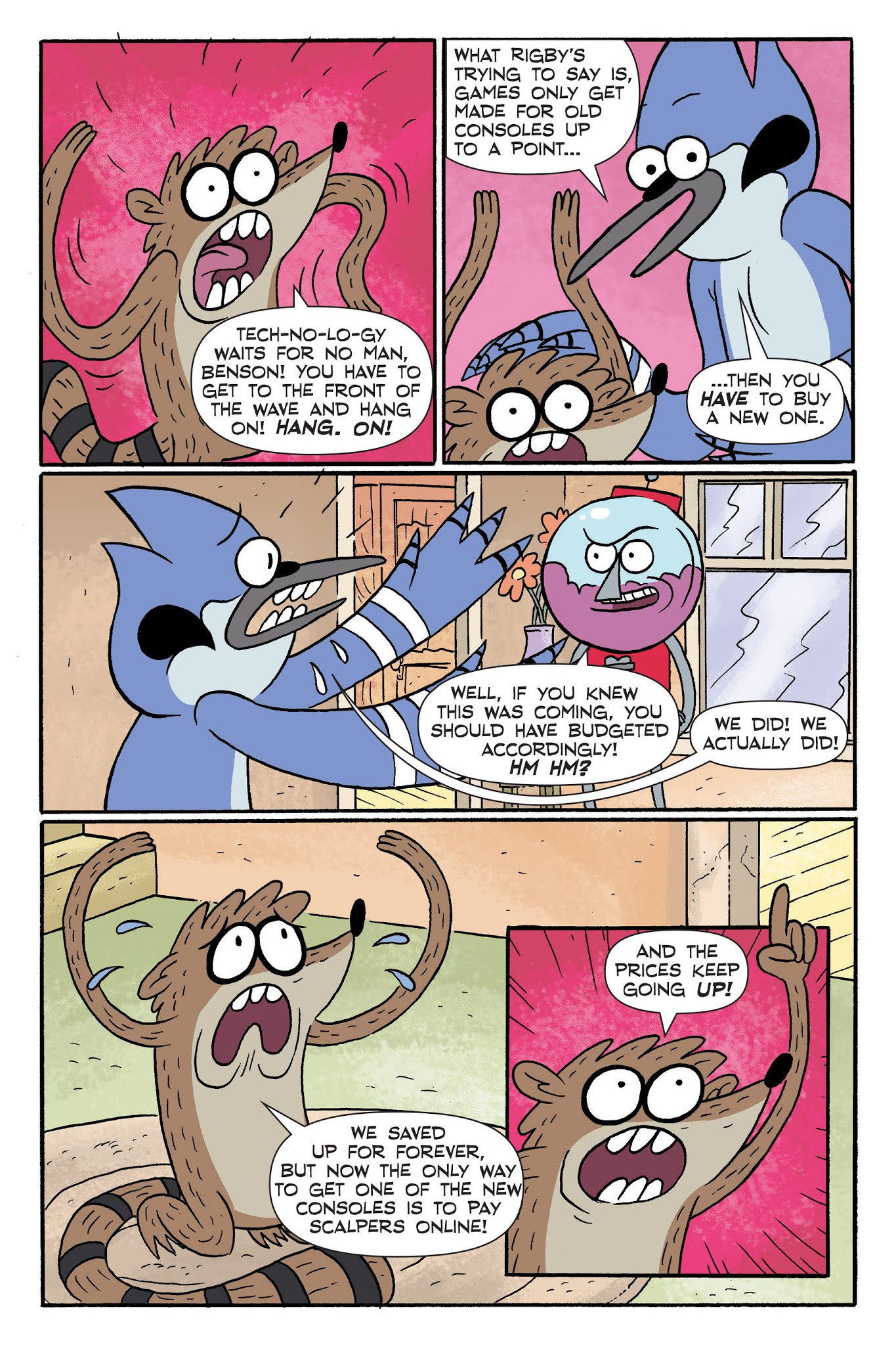 Read online Regular Show: A Clash of Consoles comic -  Issue # TPB (Part 1) - 12