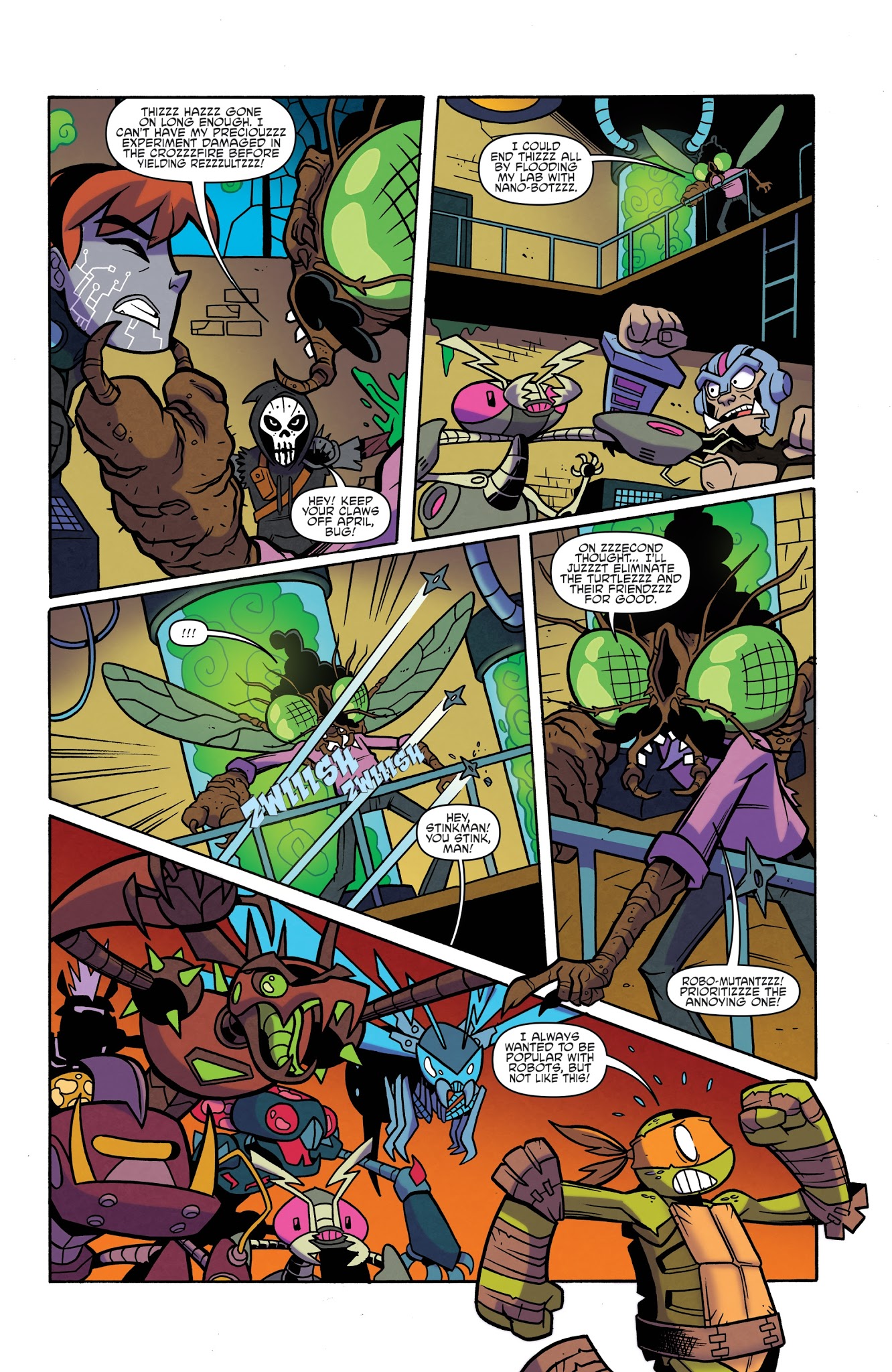 Read online Teenage Mutant Ninja Turtles Amazing Adventures: Robotanimals comic -  Issue #3 - 9