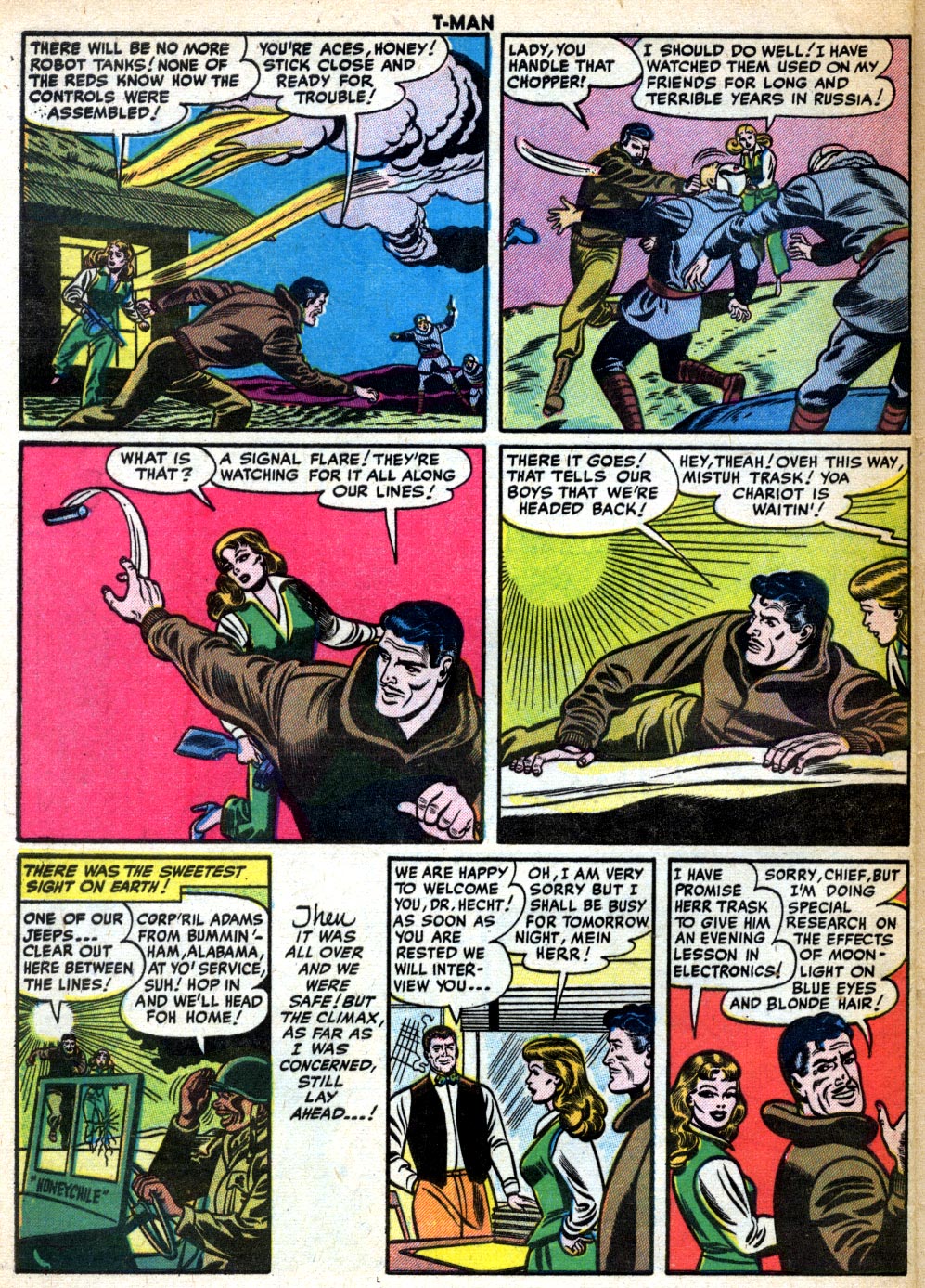 Read online T-Man: World Wide Trouble Shooter comic -  Issue #35 - 32
