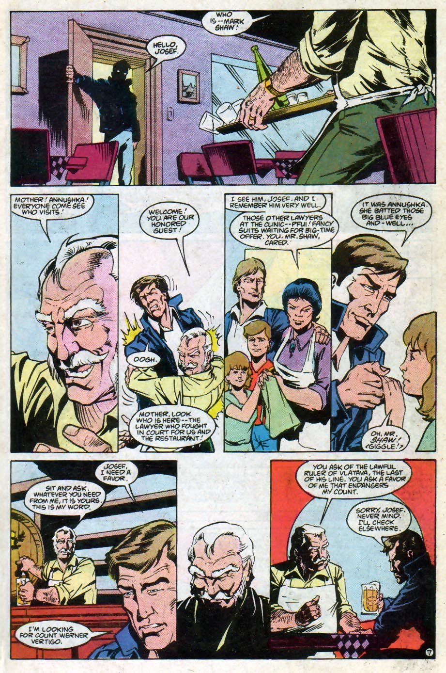 Read online Manhunter (1988) comic -  Issue #7 - 8