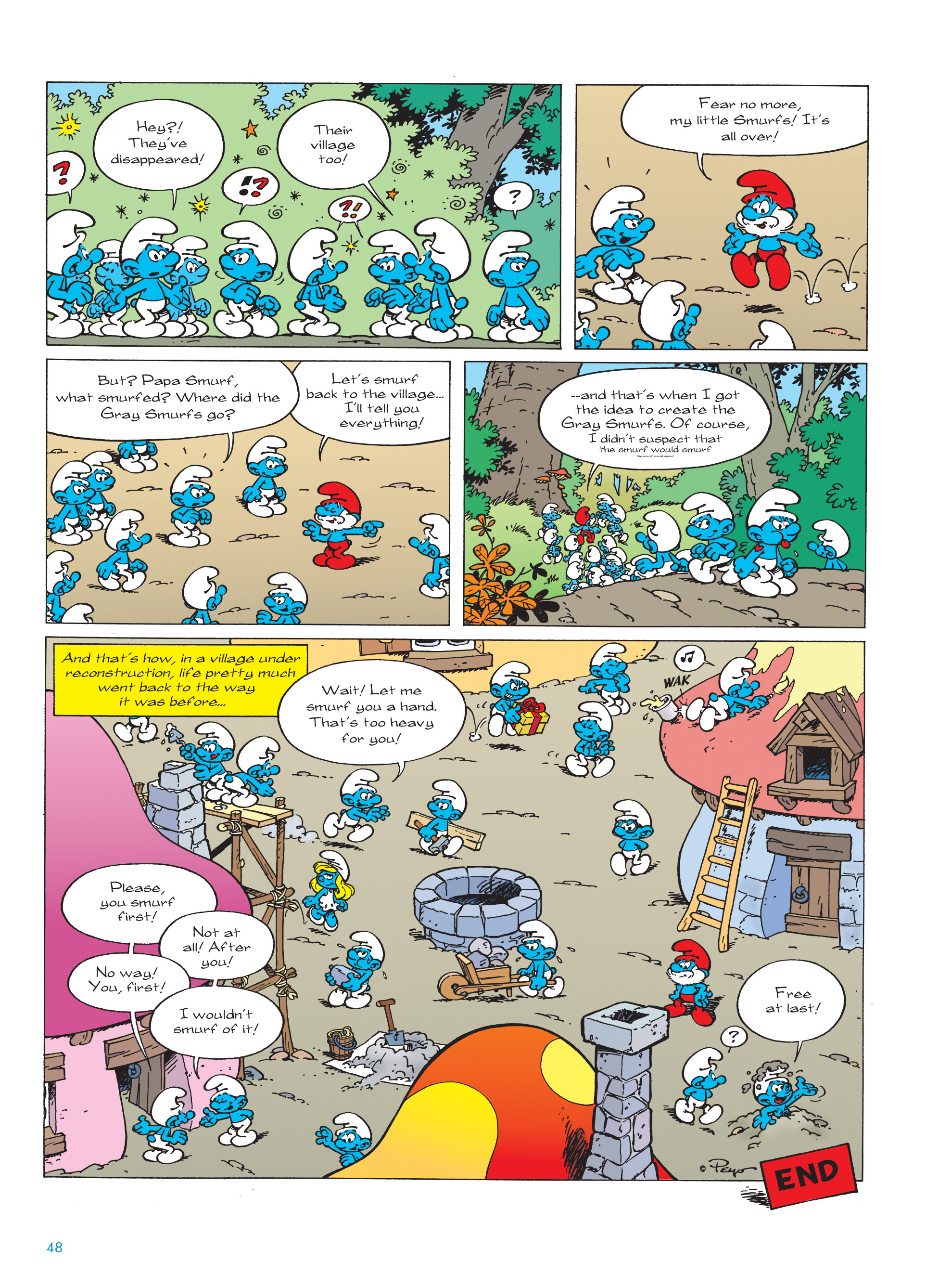 Read online The Smurfs comic -  Issue #22 - 49