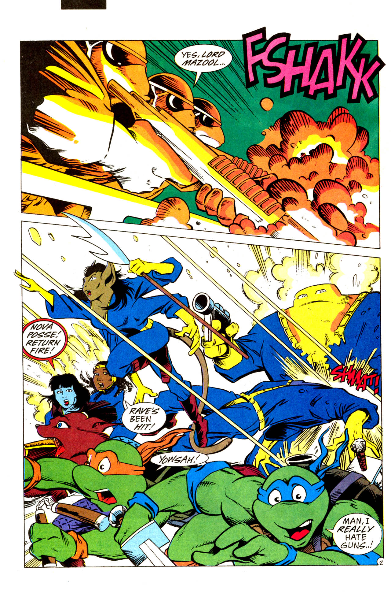 Read online Teenage Mutant Ninja Turtles Adventures (1989) comic -  Issue #50 - 4