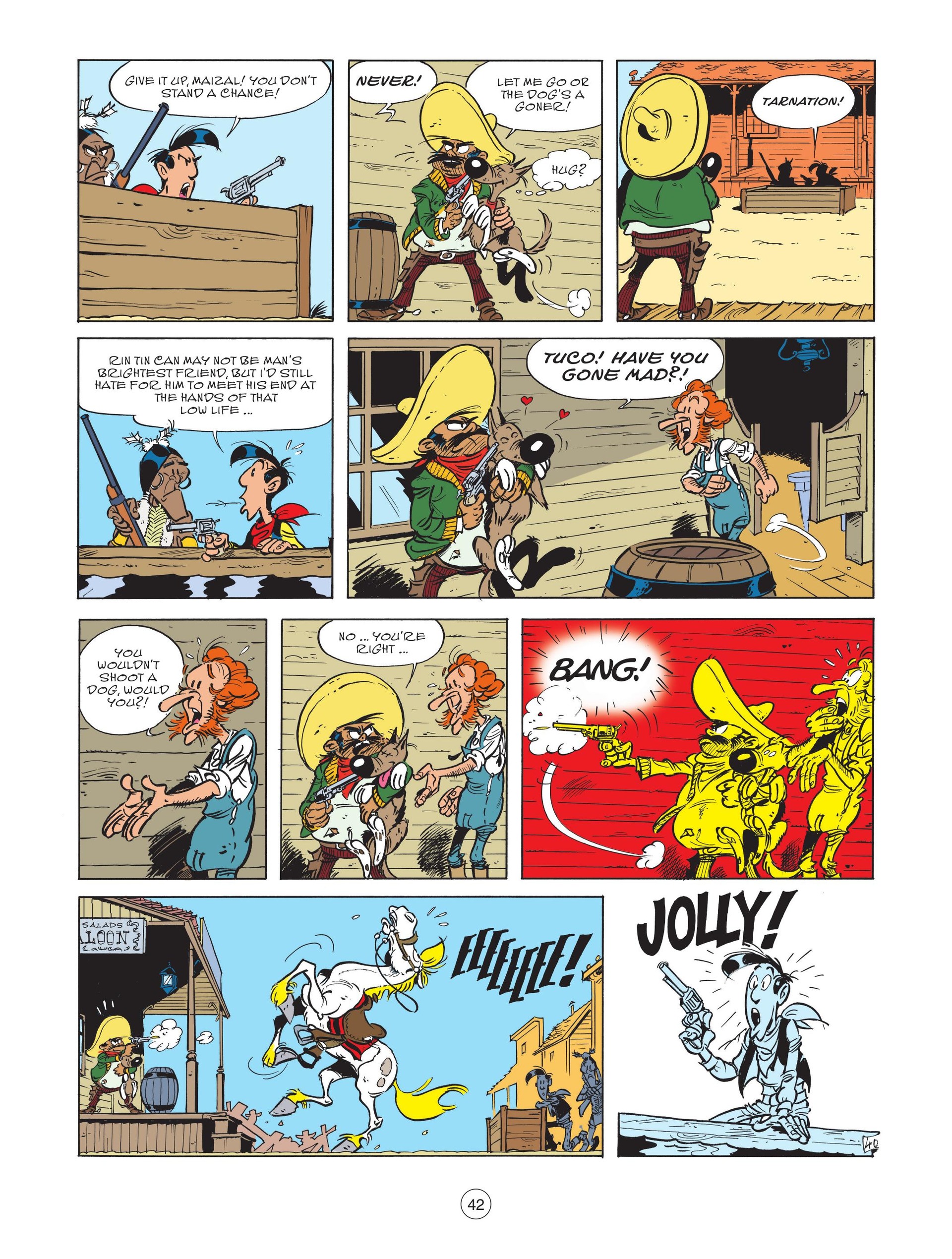 Read online A Lucky Luke Adventure comic -  Issue #82 - 44