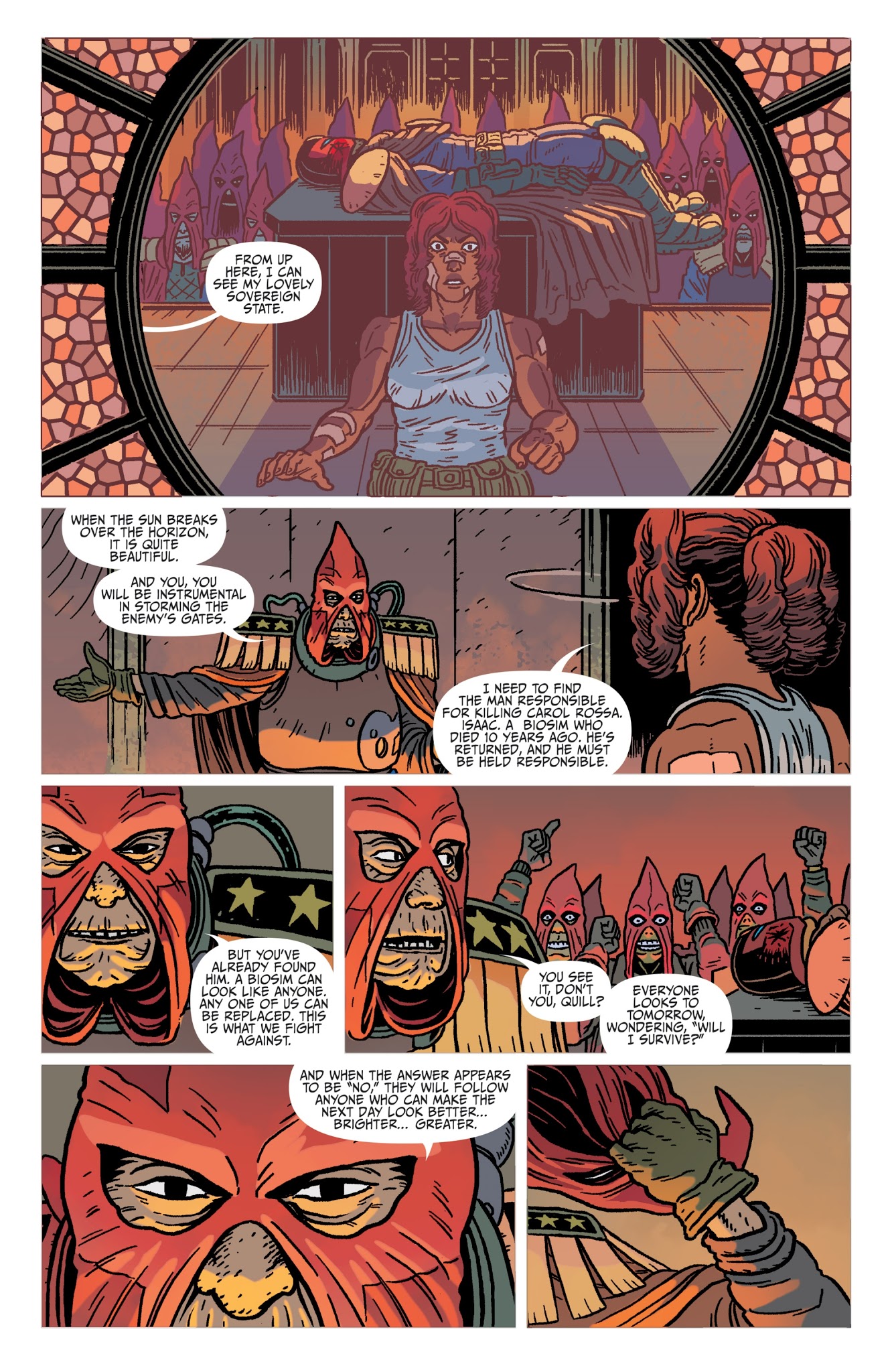 Read online Judge Dredd: The Blessed Earth comic -  Issue #7 - 20