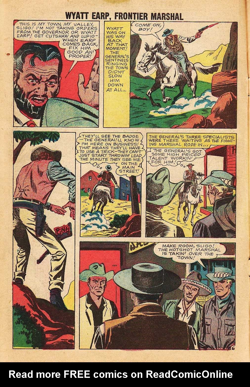 Read online Wyatt Earp Frontier Marshal comic -  Issue #24 - 10