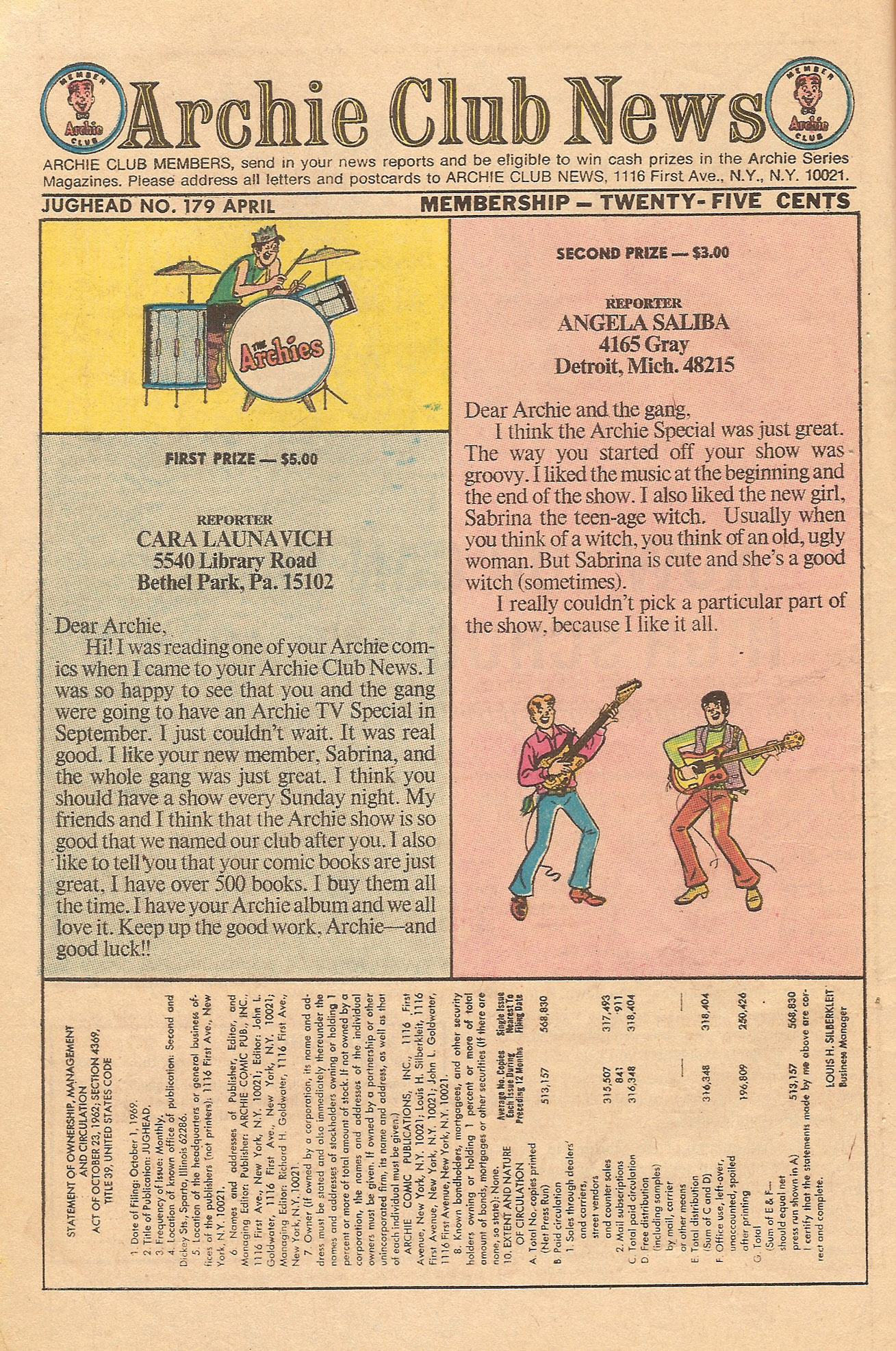 Read online Jughead (1965) comic -  Issue #179 - 10