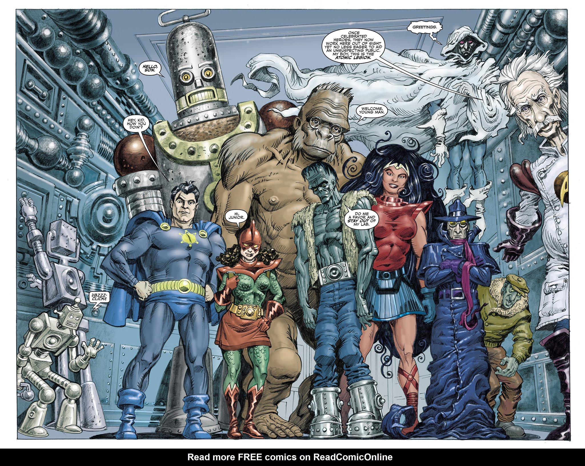 Read online The Atomic Legion comic -  Issue # TPB (Part 1) - 27