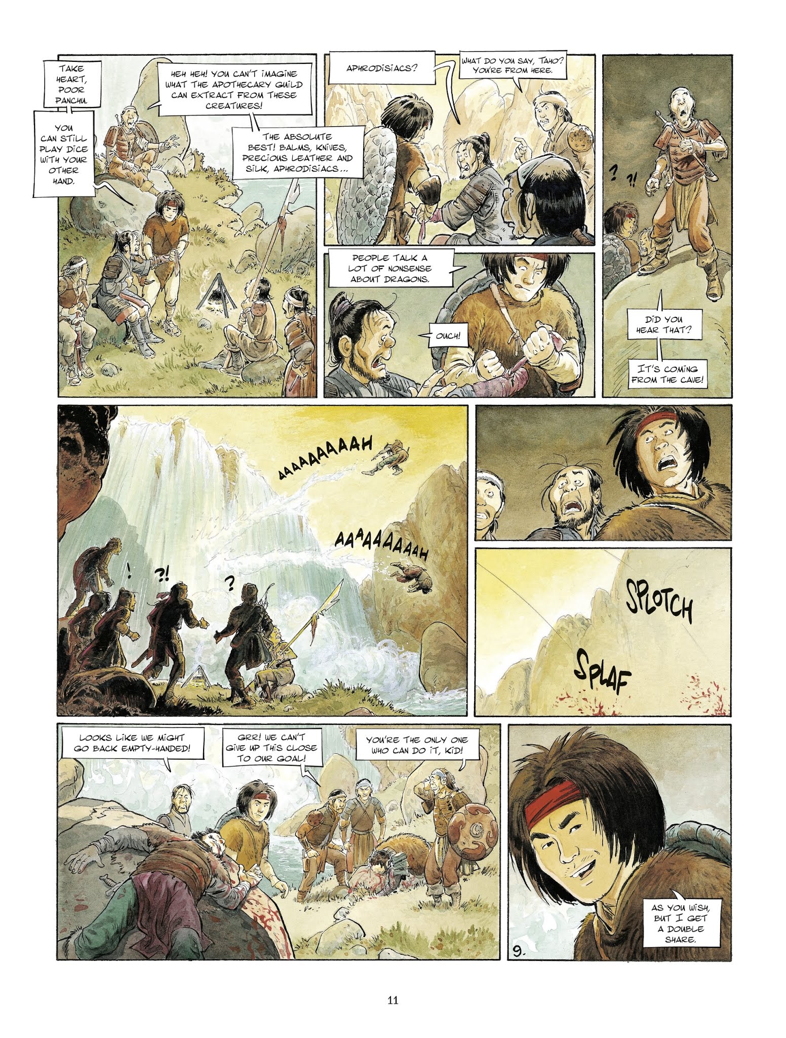 Read online White Claw comic -  Issue #1 - 11