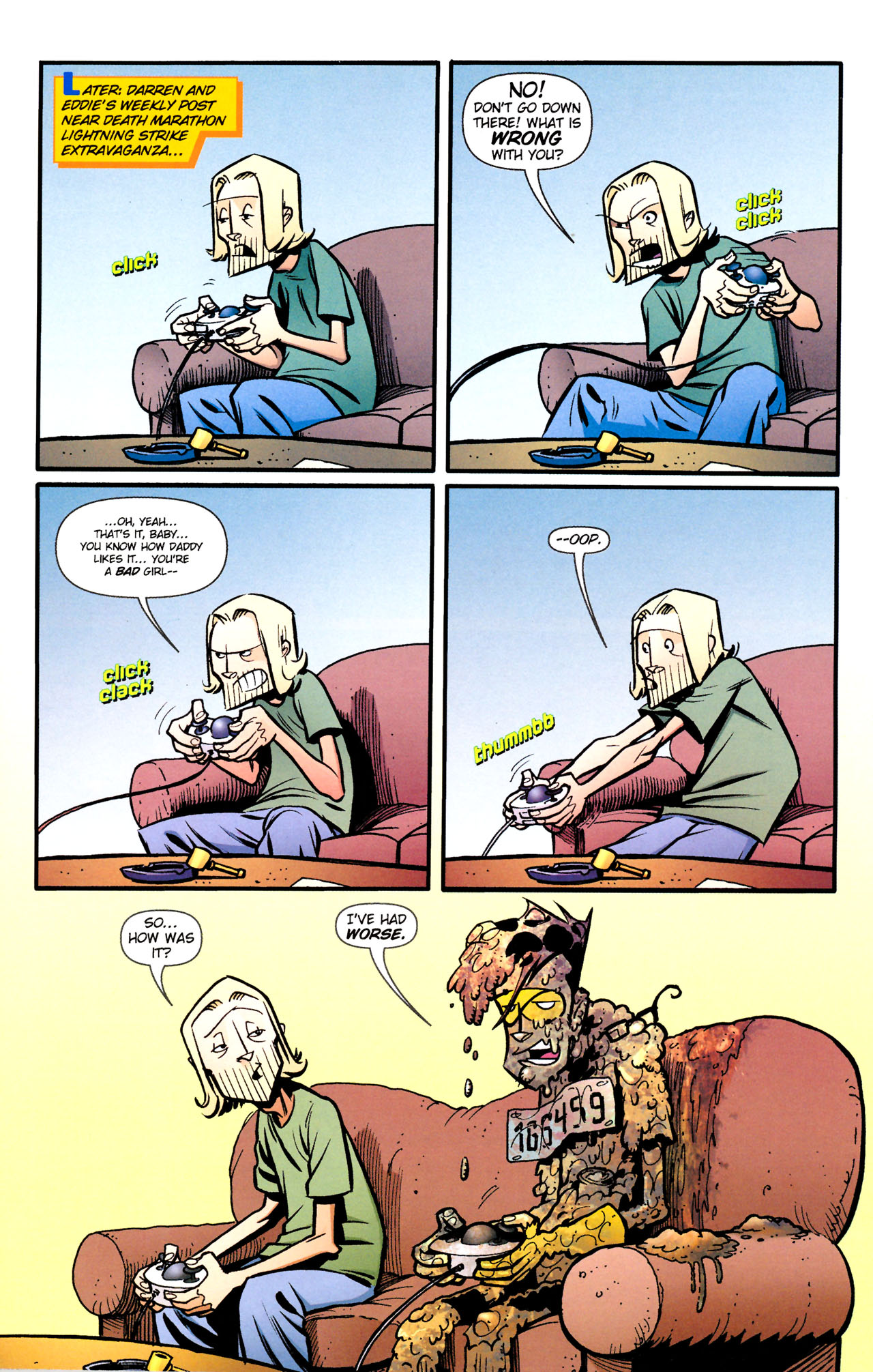 Read online Paul Jenkins' Sidekick Summer Special comic -  Issue #1 - 7