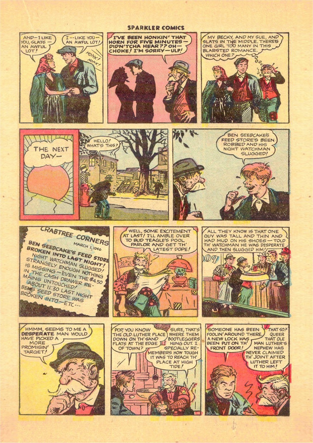 Read online Sparkler Comics comic -  Issue #76 - 23