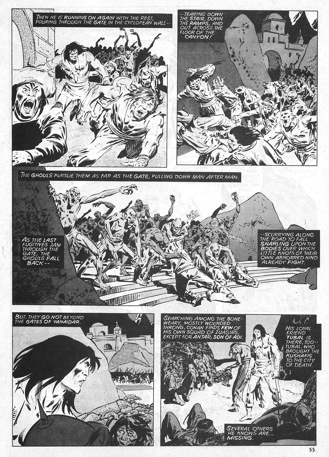 Read online The Savage Sword Of Conan comic -  Issue #32 - 55