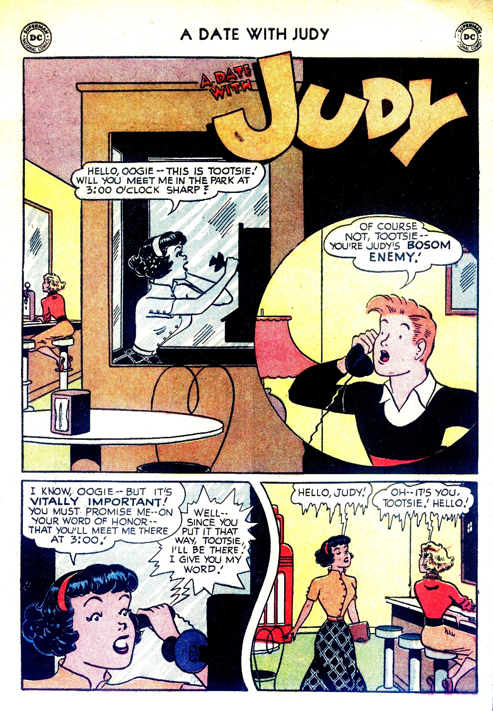 Read online A Date with Judy comic -  Issue #24 - 3