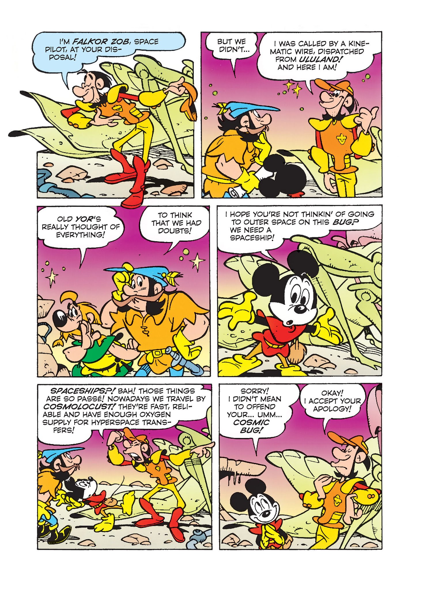 Read online Mickey Mouse and the Sleeping Beauty in the Stars comic -  Issue #2 - 7