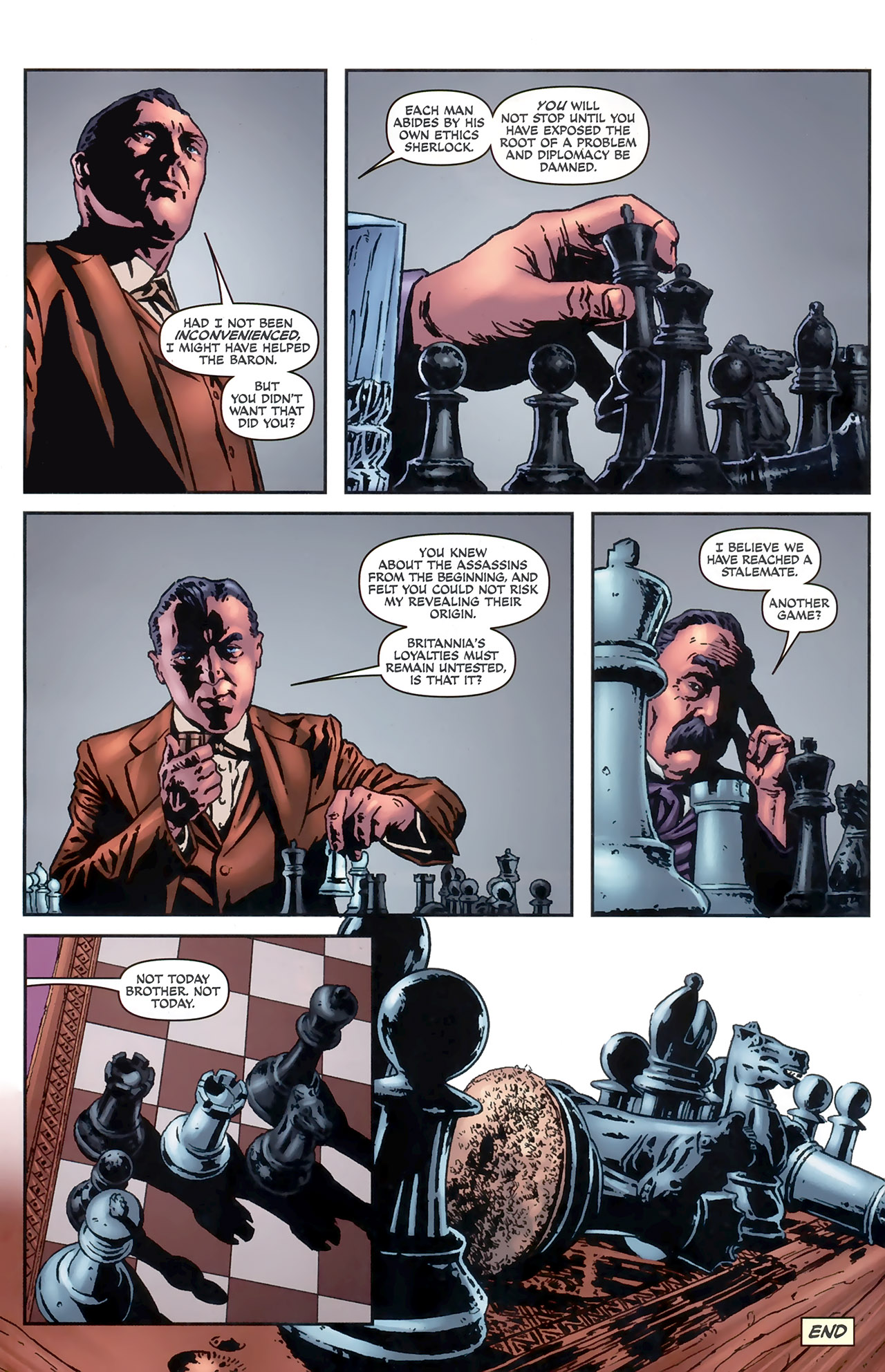 Read online Sherlock Holmes (2009) comic -  Issue #5 - 24