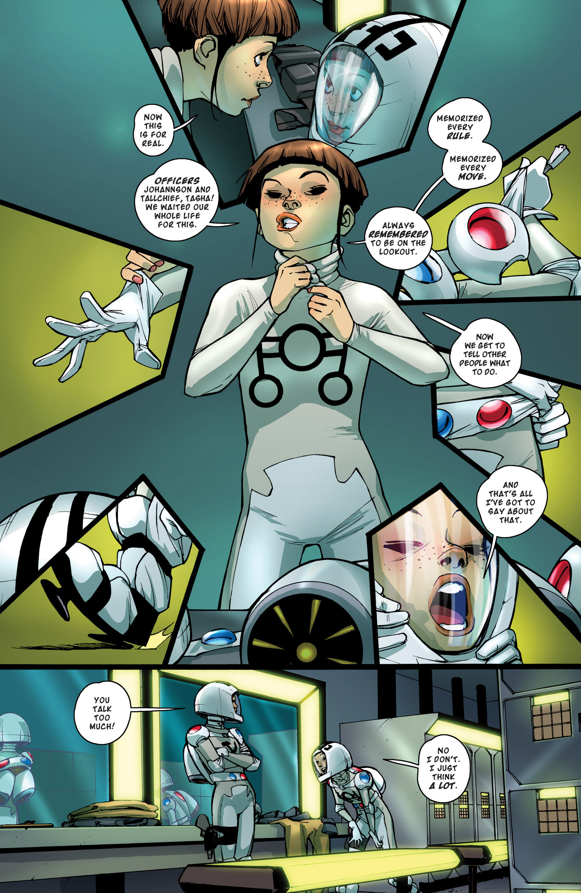 Read online Rocket Girl (2013) comic -  Issue #6 - 8