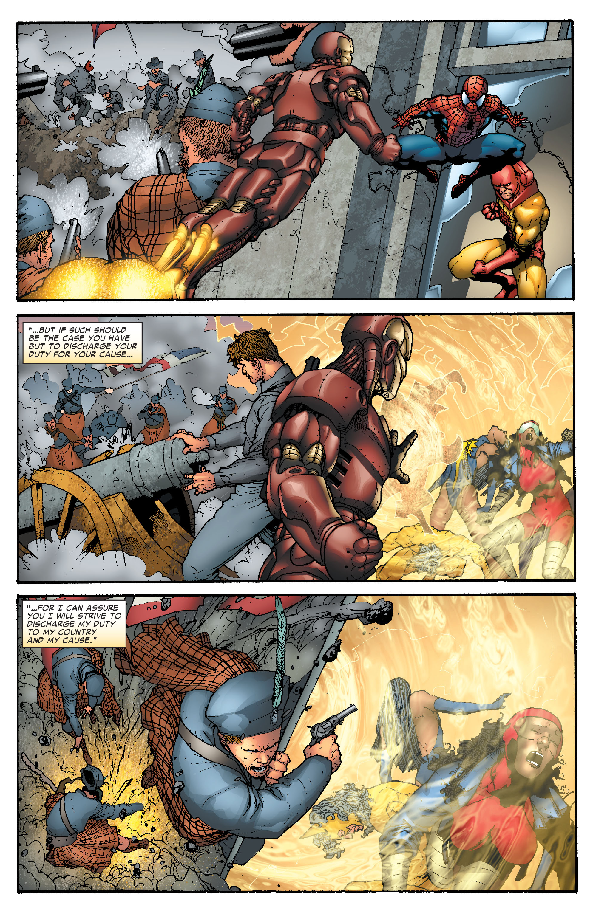 Read online Civil War: Front Line comic -  Issue #5 - 32