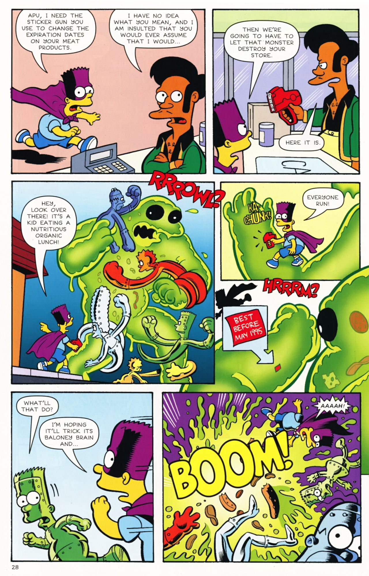 Read online Bongo Comics Presents Simpsons Super Spectacular comic -  Issue #12 - 30