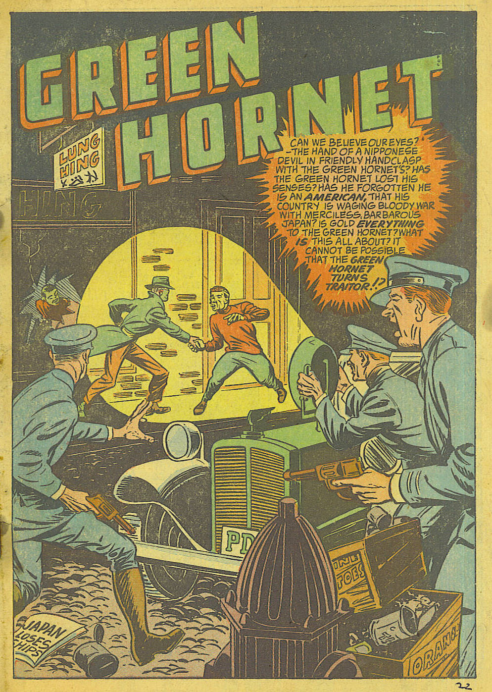 Read online Green Hornet Comics comic -  Issue #22 - 2