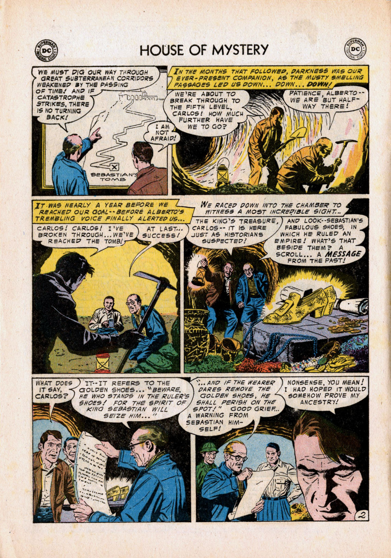 Read online House of Mystery (1951) comic -  Issue #52 - 4