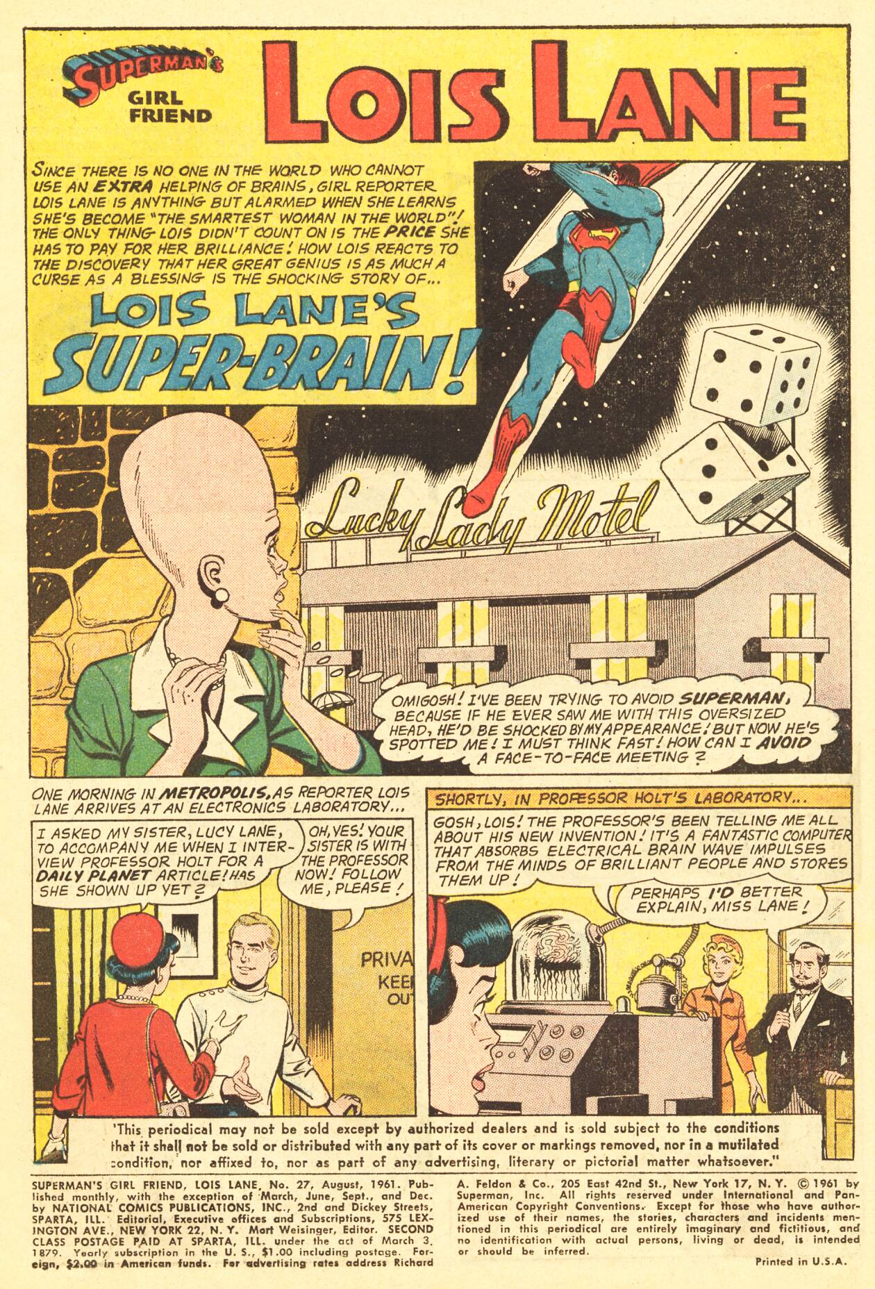 Read online Superman's Girl Friend, Lois Lane comic -  Issue #27 - 3