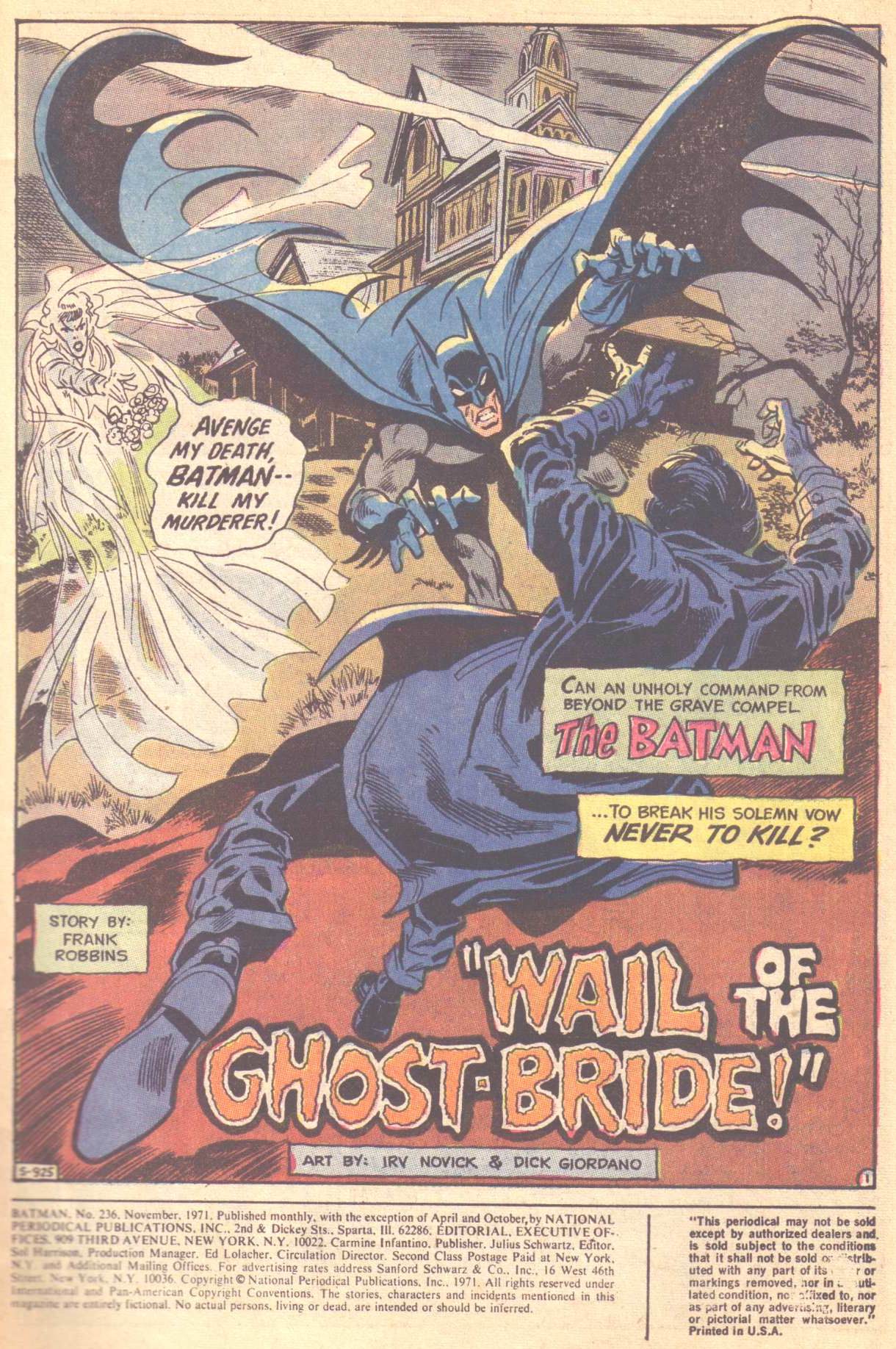 Read online Batman (1940) comic -  Issue #236 - 3