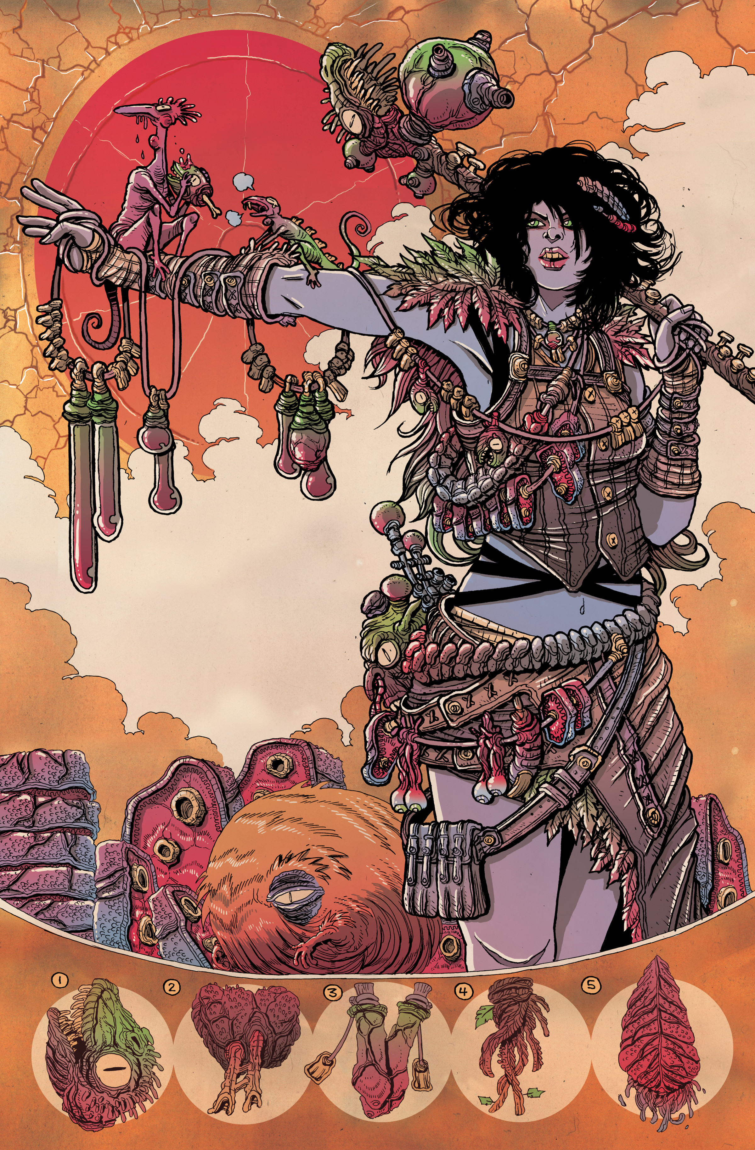 Read online Grunt: The Art and Unpublished Comics of James Stokoe comic -  Issue # TPB (Part 1) - 44