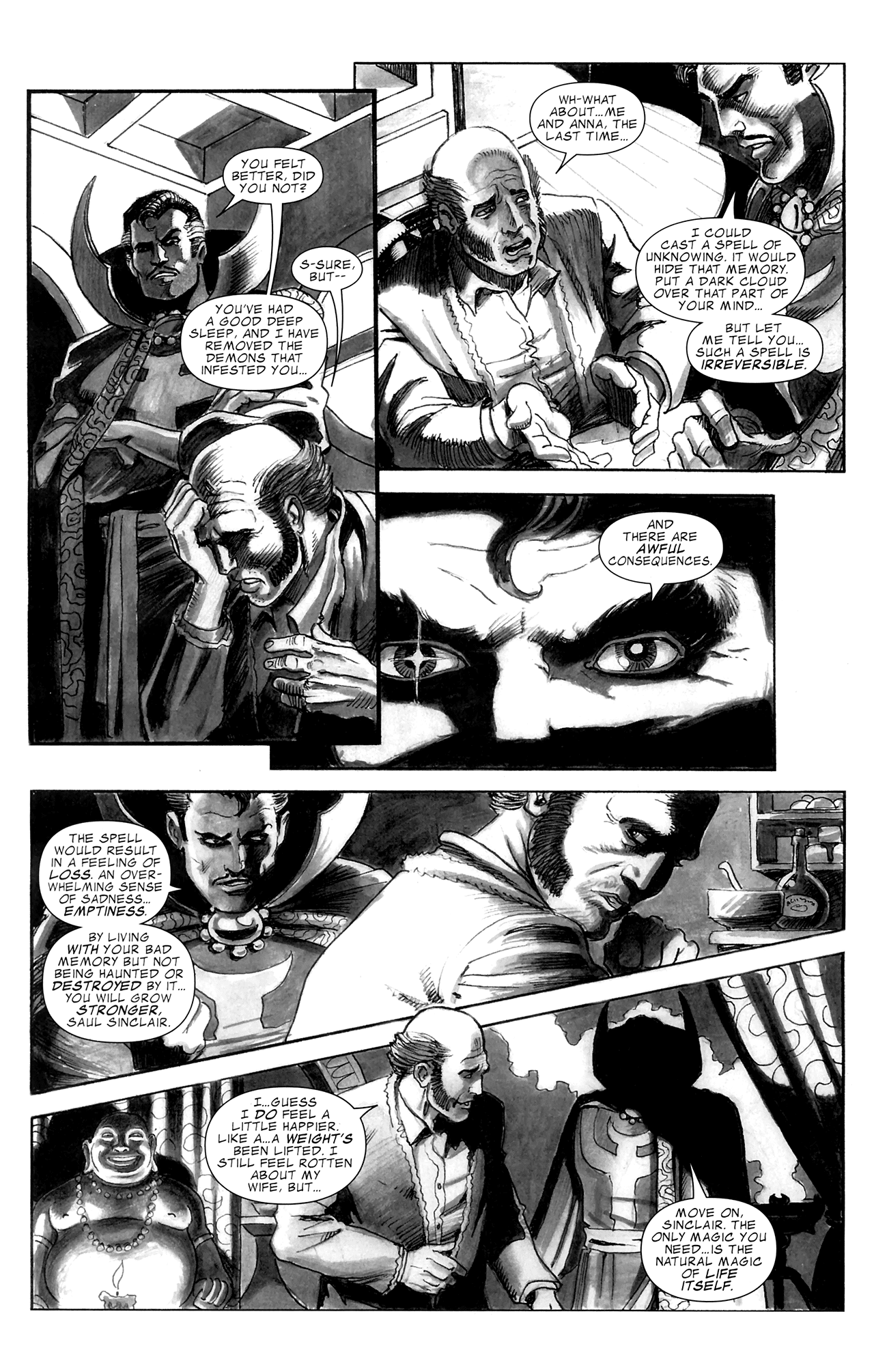 Read online The Mystic Hands of Dr. Strange (B&W) comic -  Issue # Full - 34