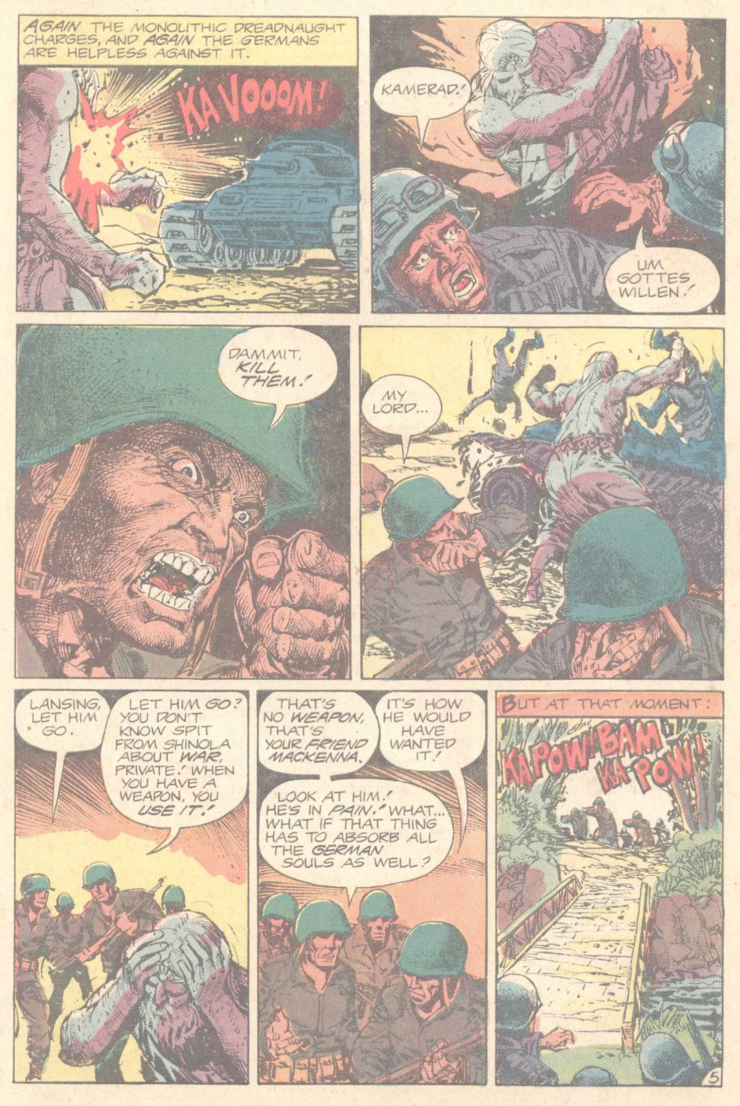 Read online Weird War Tales (1971) comic -  Issue #120 - 31