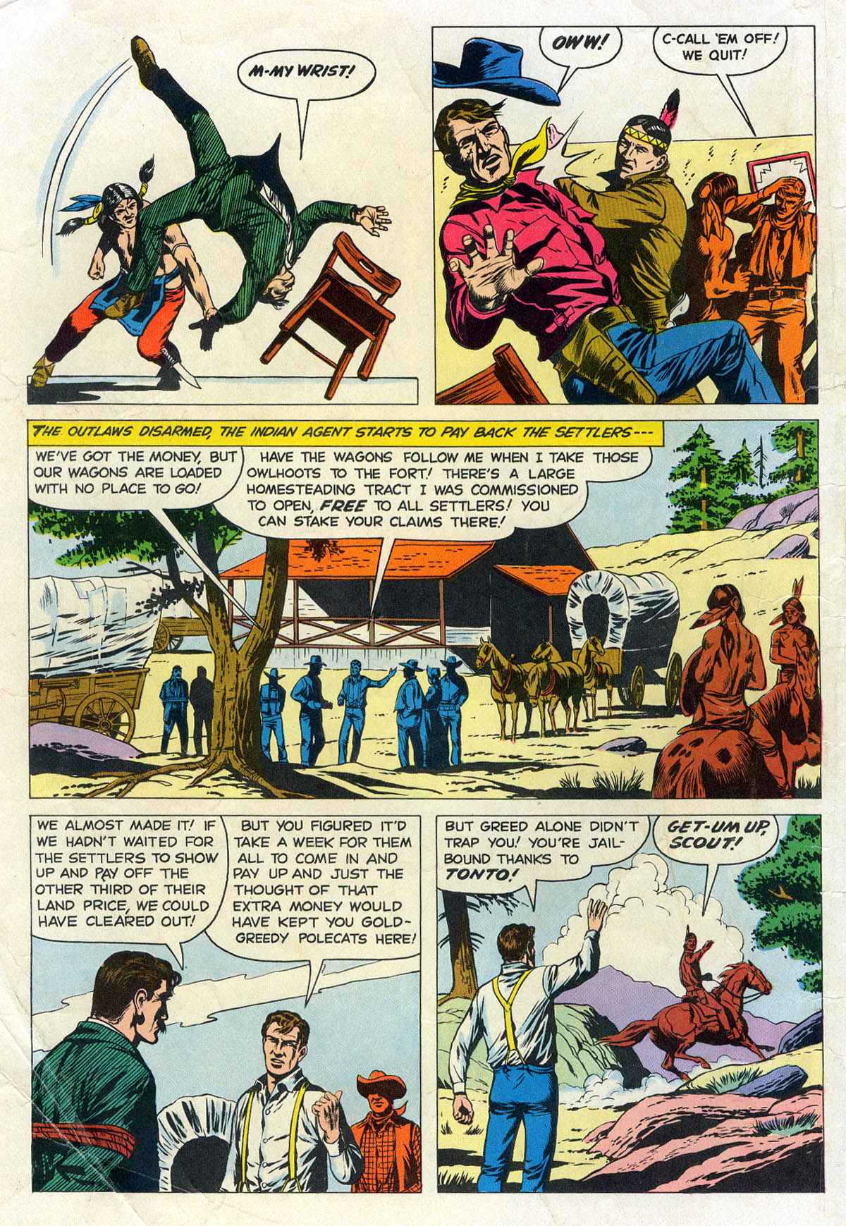 Read online Lone Ranger's Companion Tonto comic -  Issue #18 - 36