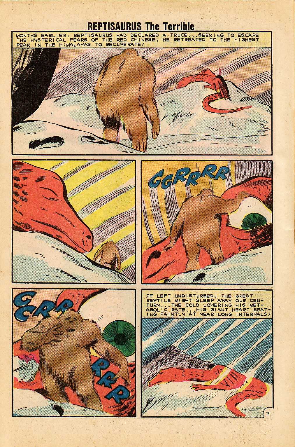 Read online Reptisaurus comic -  Issue #6 - 4