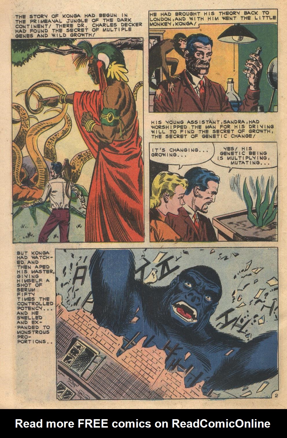 Read online Konga comic -  Issue #2 - 4